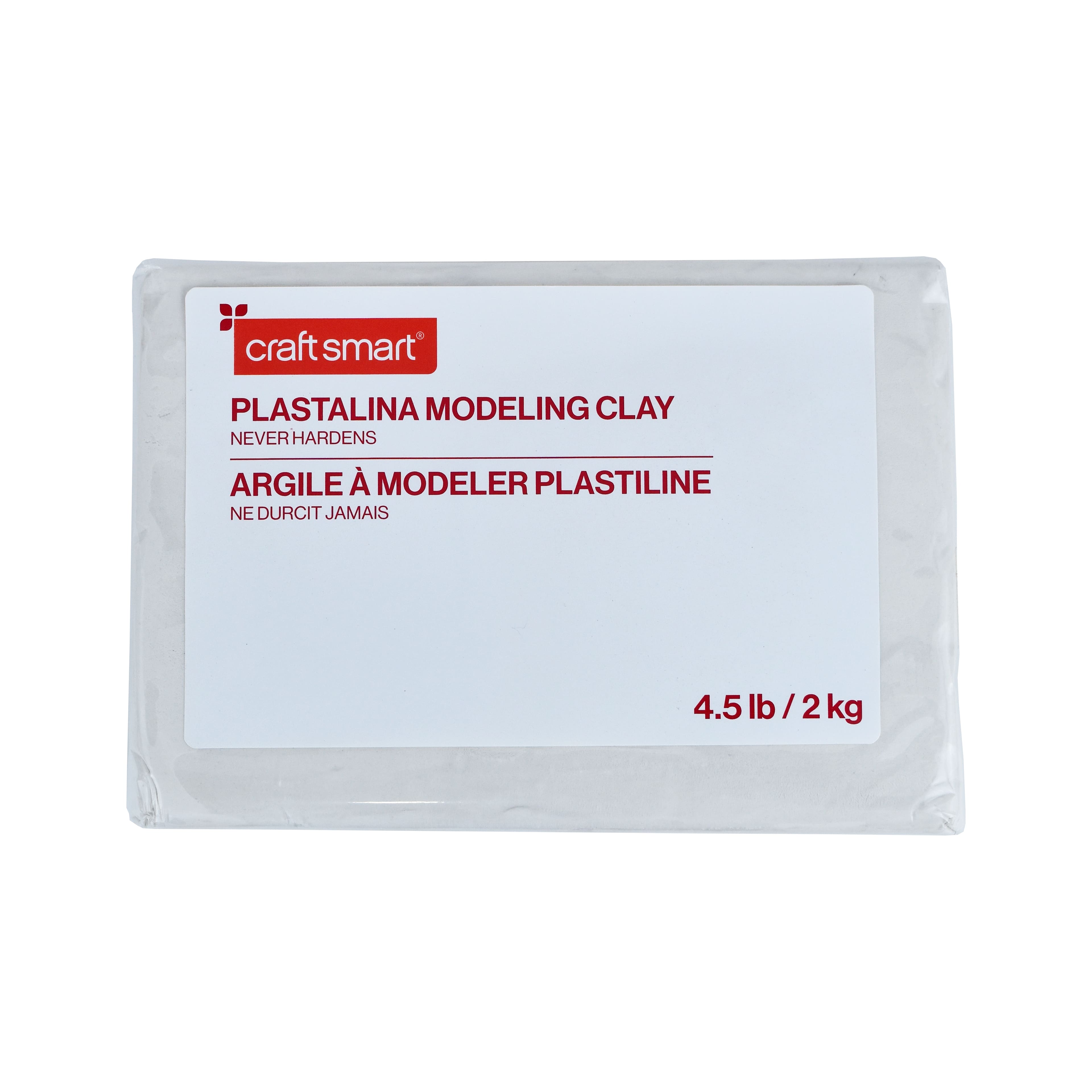 4.5lb. White Plastalina Modeling Clay by Craft Smart&#xAE;