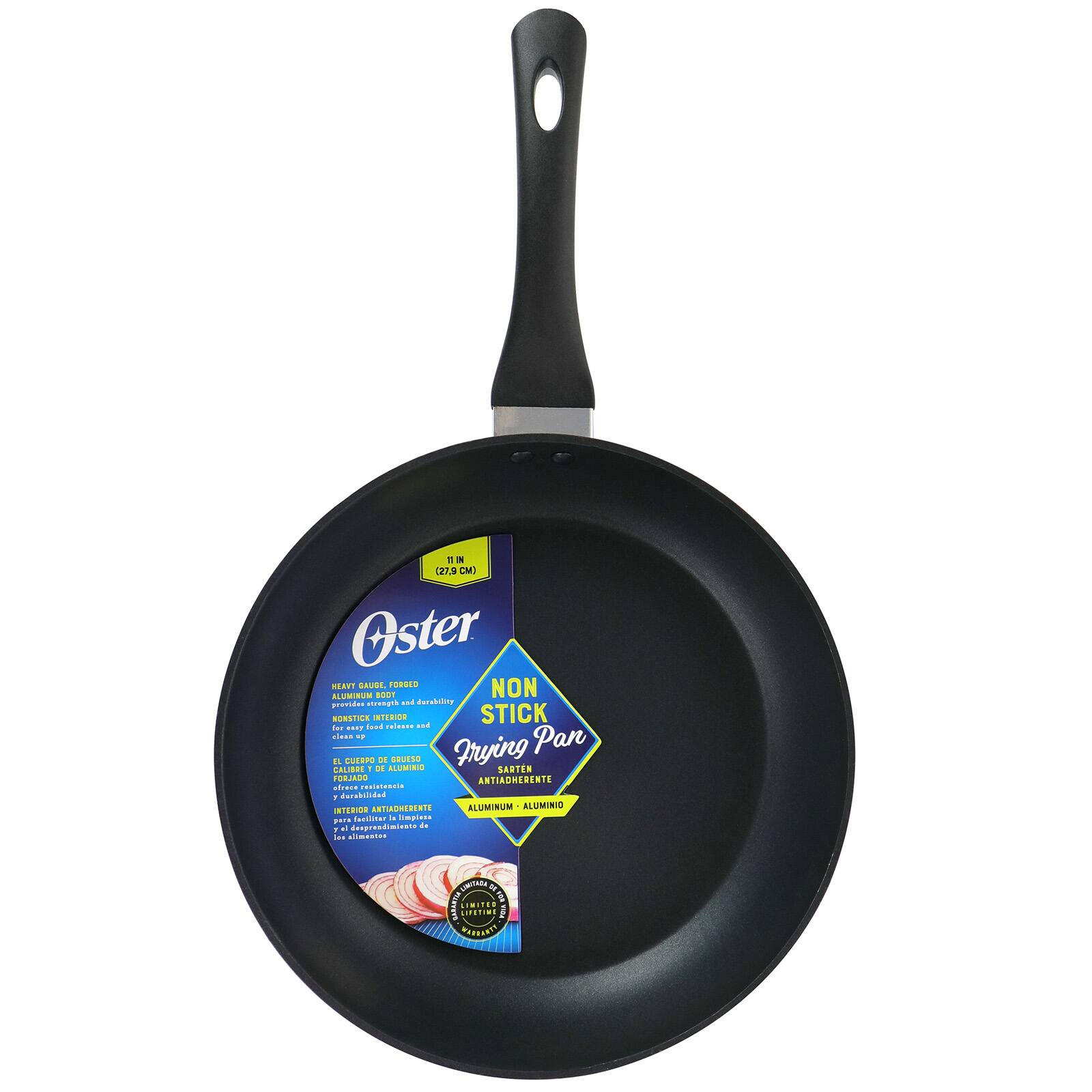 Oster Kono 11&#x27;&#x27; Black Aluminum Nonstick Frying Pan