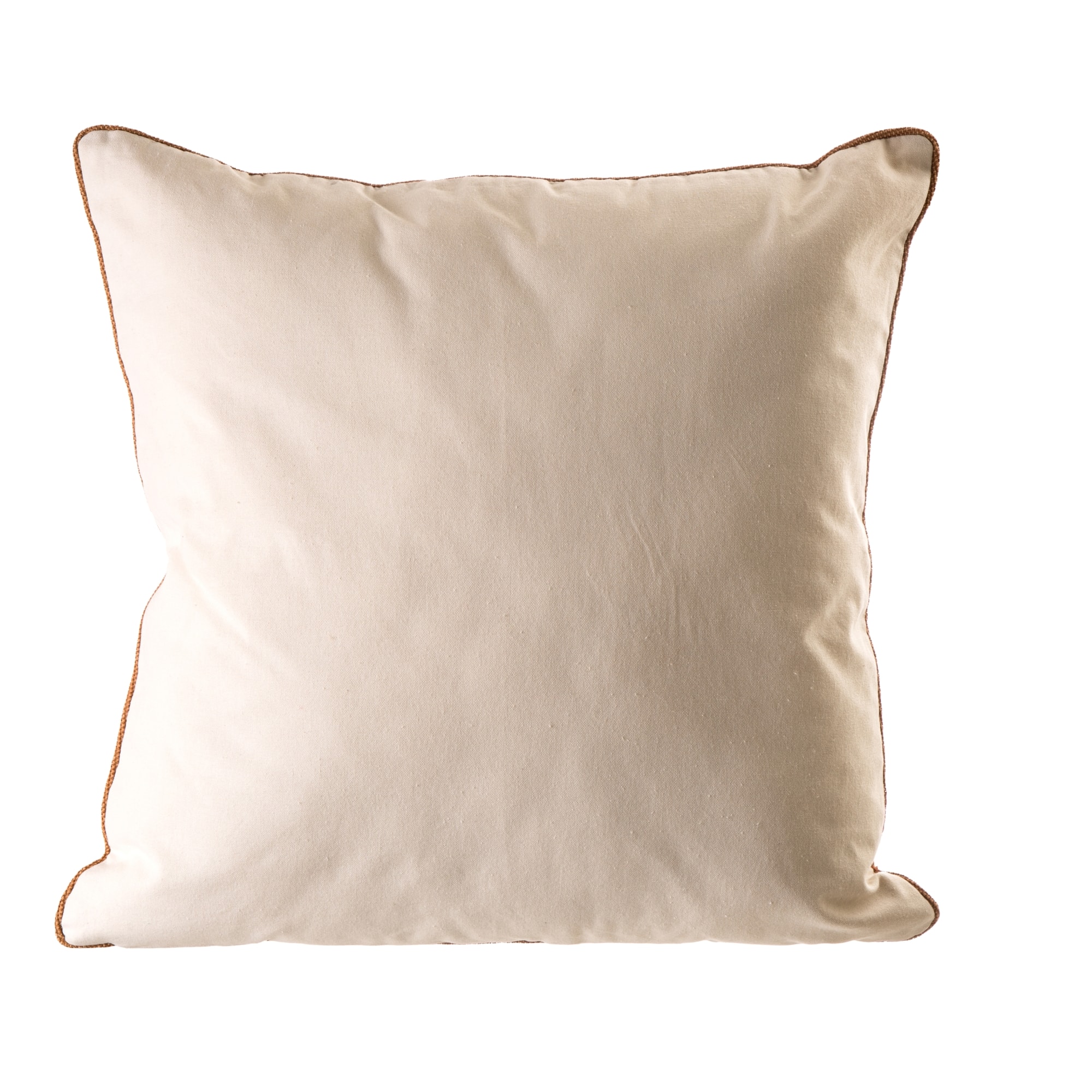 Glitzhome&#xAE; Cotton Embroidered Pumpkin Pillow Cover