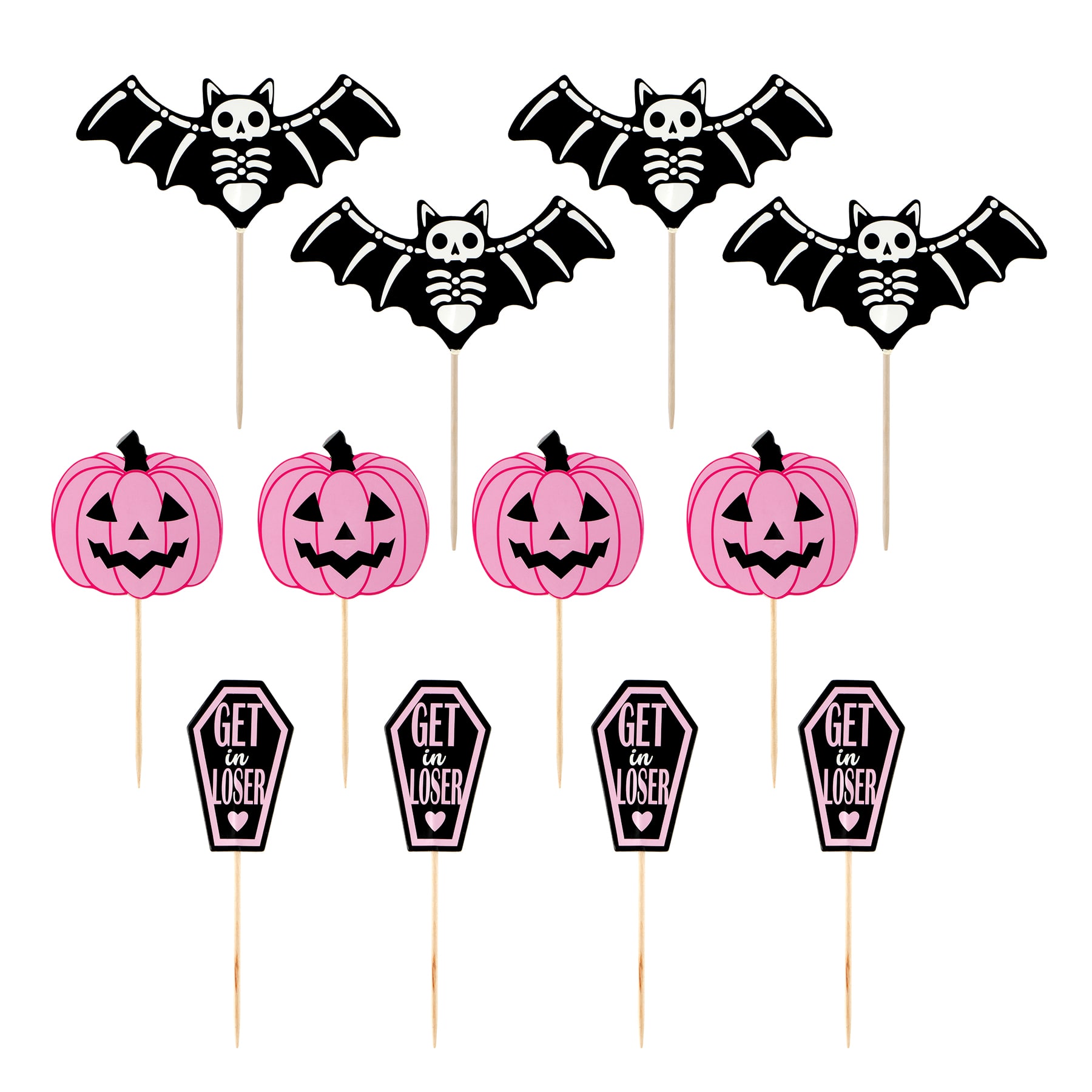 4&#x22; Sweet &#x26; Spooky Cake Toppers by Makery&#x2122;