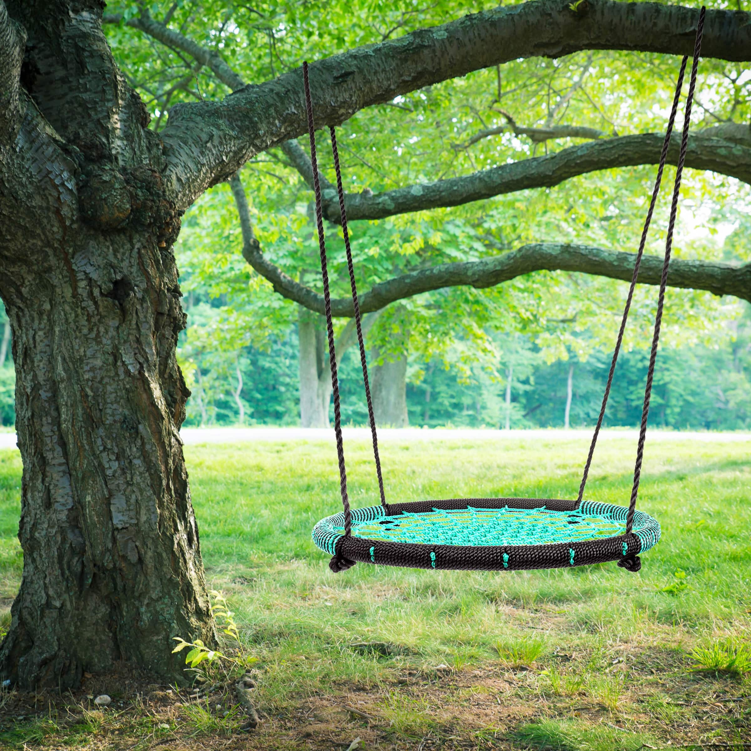 Toy Time 40&#x22; Spider Web Tree Swing