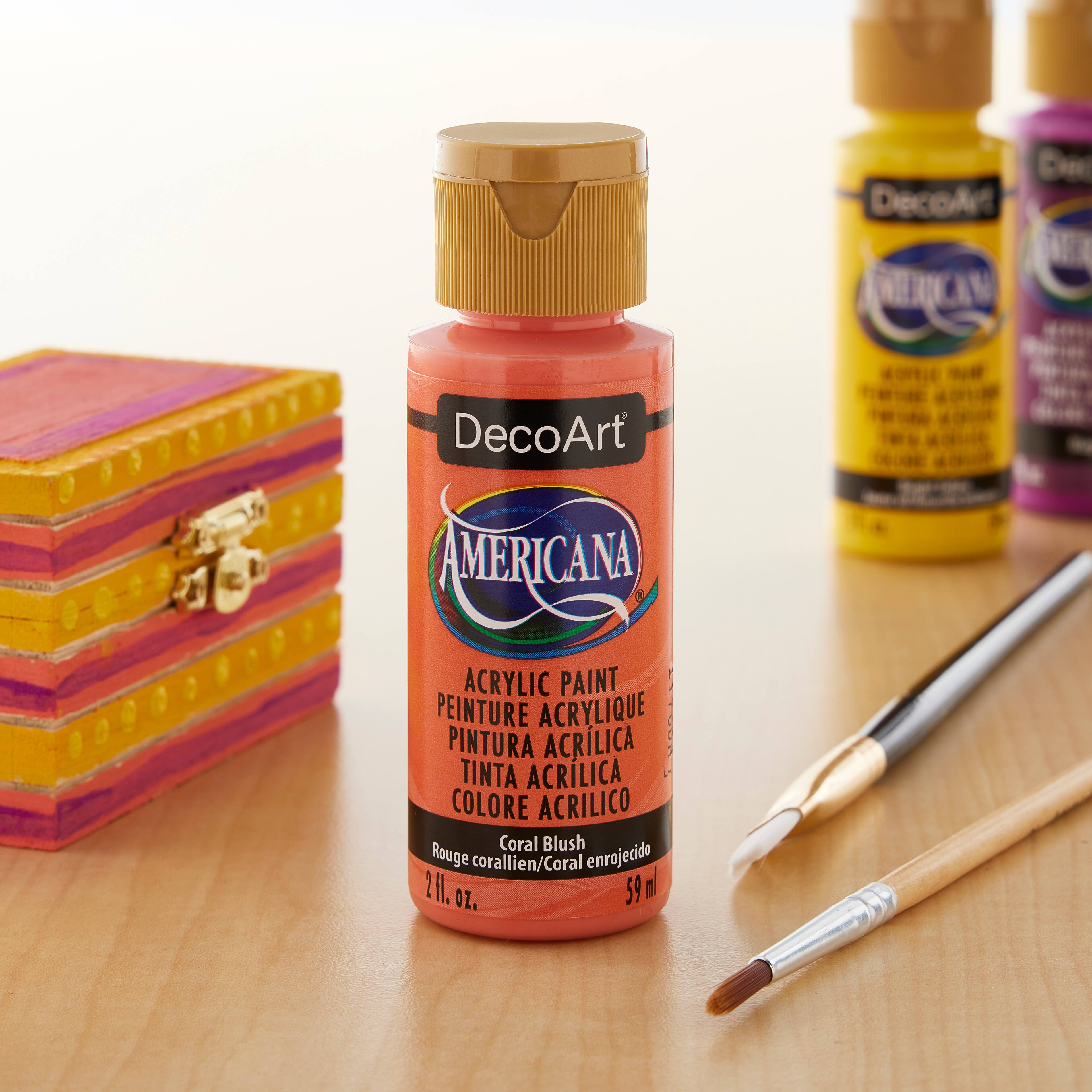 DecoArt Americana Acrylic Paint ~ Coral Blush