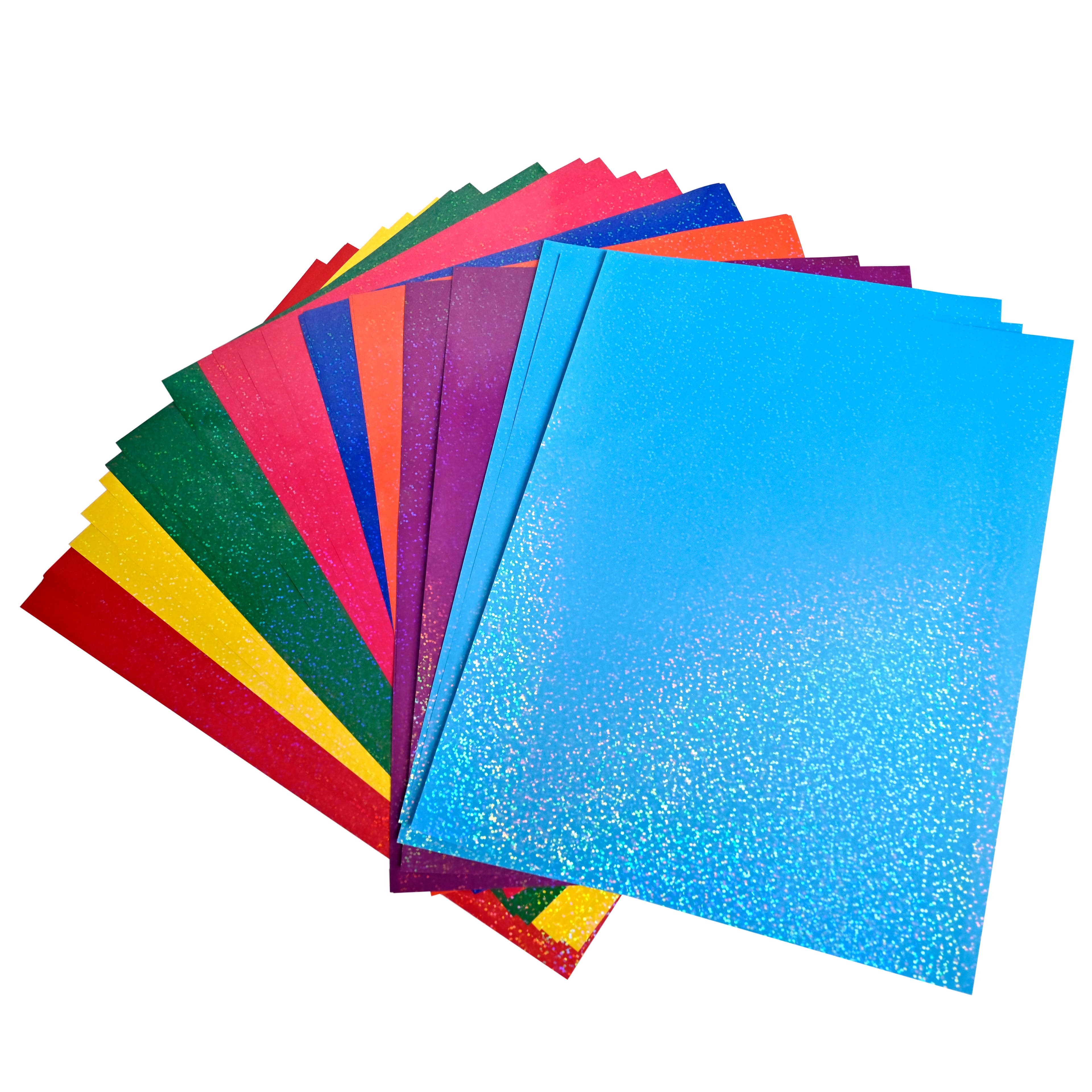 9&#x22; x 12&#x22; Bright Holographic Foil Paper, 24ct. by Creatology&#x2122;