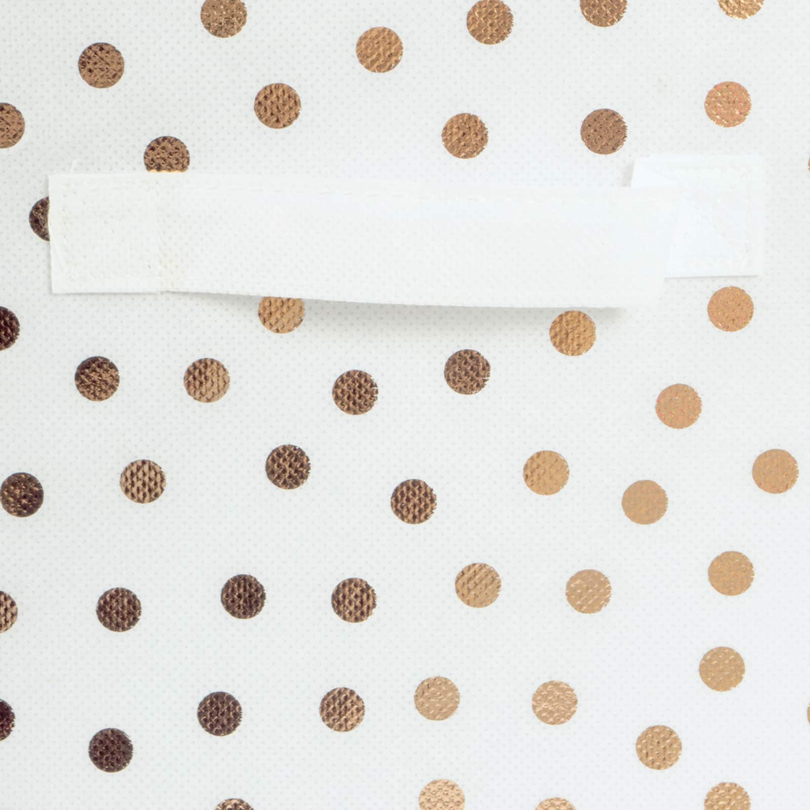 DII® 13" Nonwoven Polyester Small Dots Storage Cubes, 2ct.