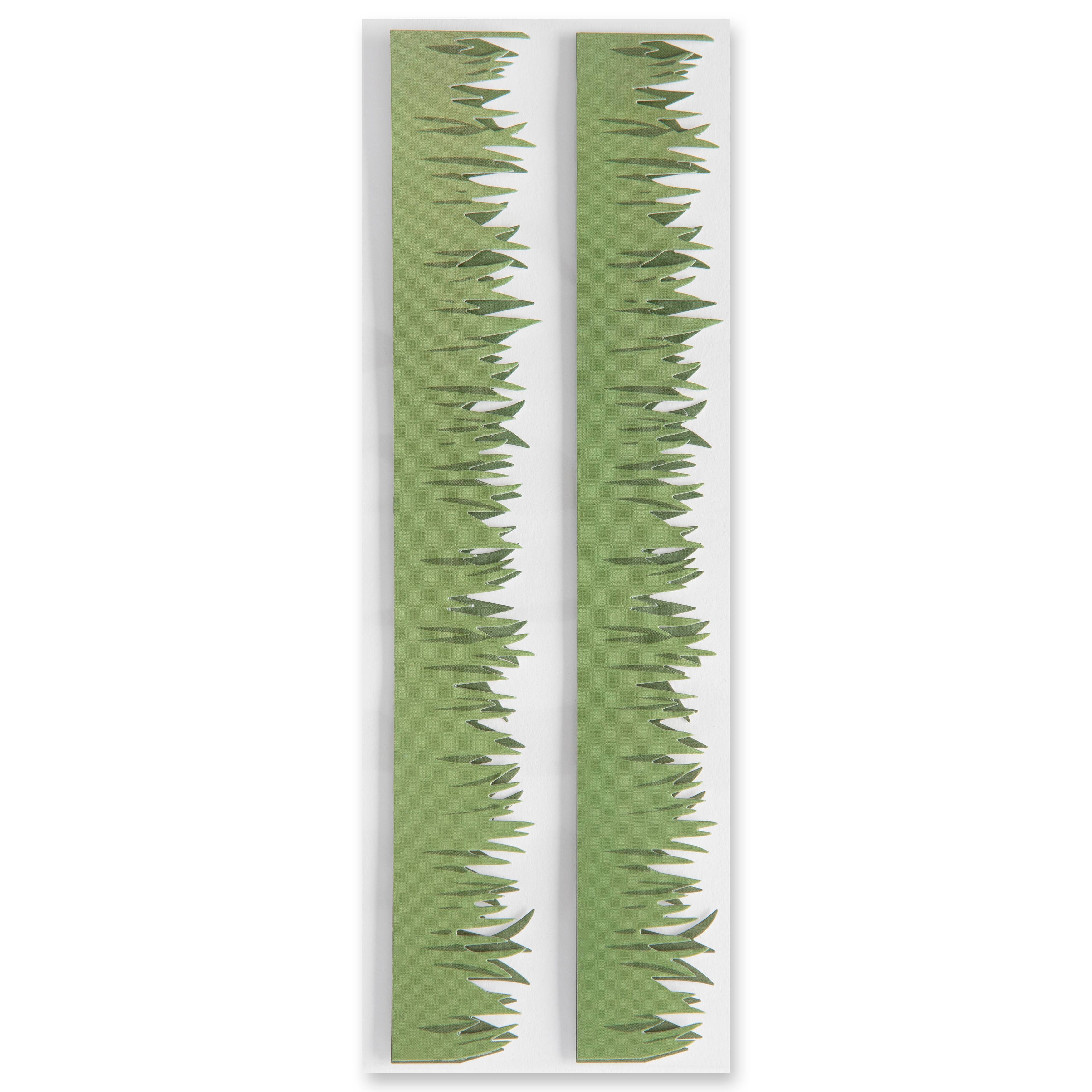 12 Packs: 2 ct. (24 total) Grass Border Stickers by Recollections™