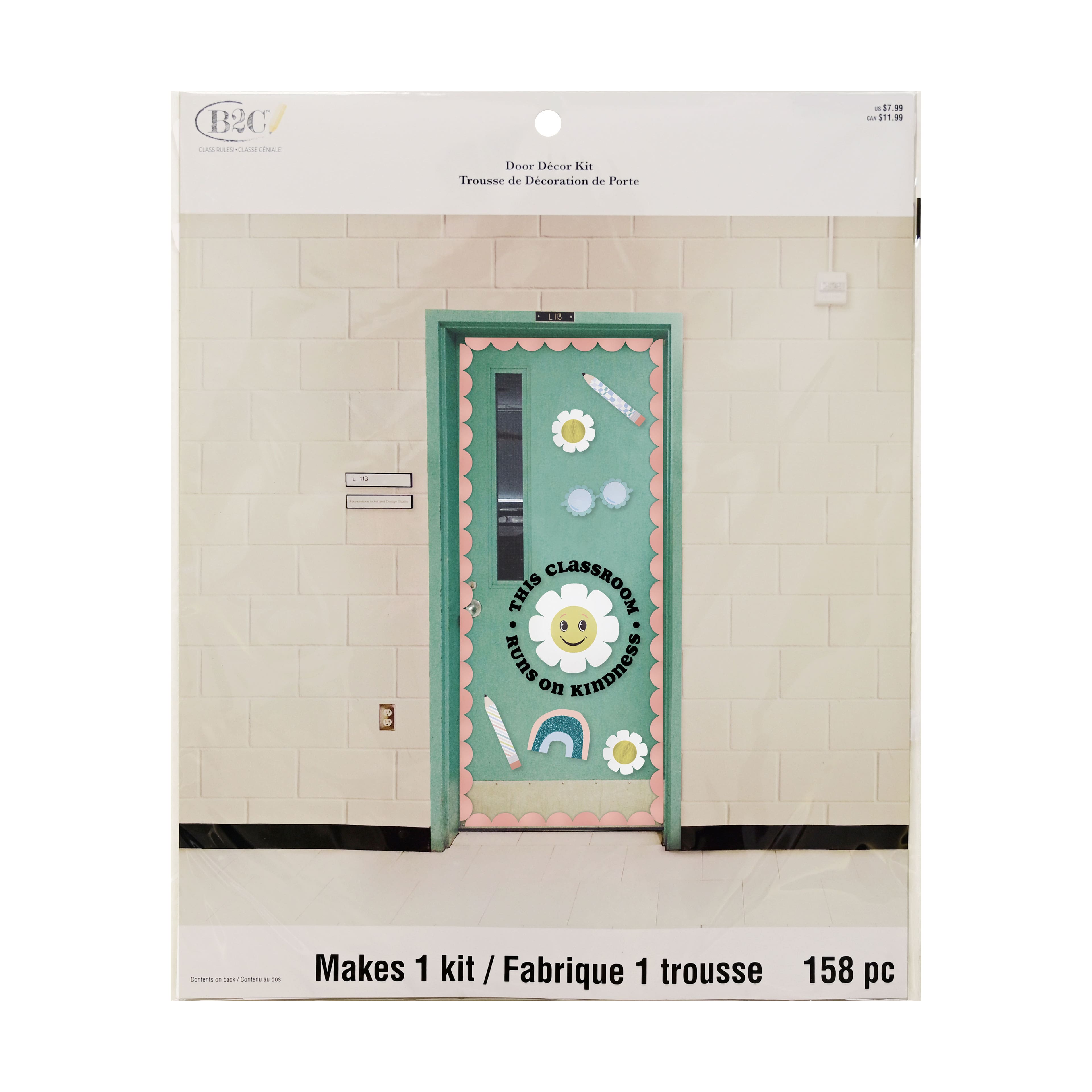 Runs on Kindness Door Décor Kit by B2C™