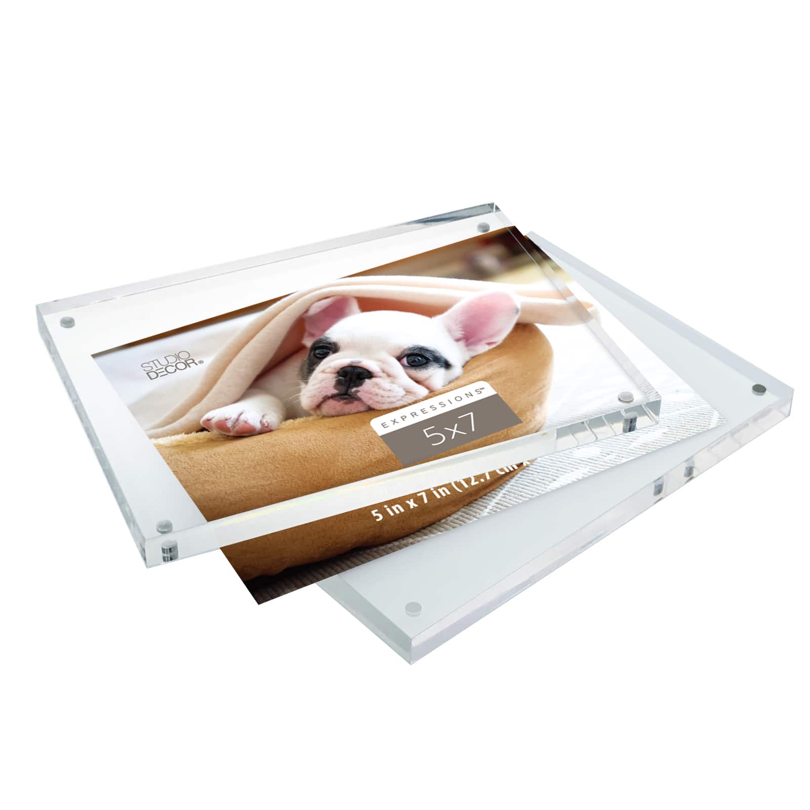 d7.CLR - Large Rectangular Solid Acrylic Block in Clear Perfect as an  Optical Frame Display