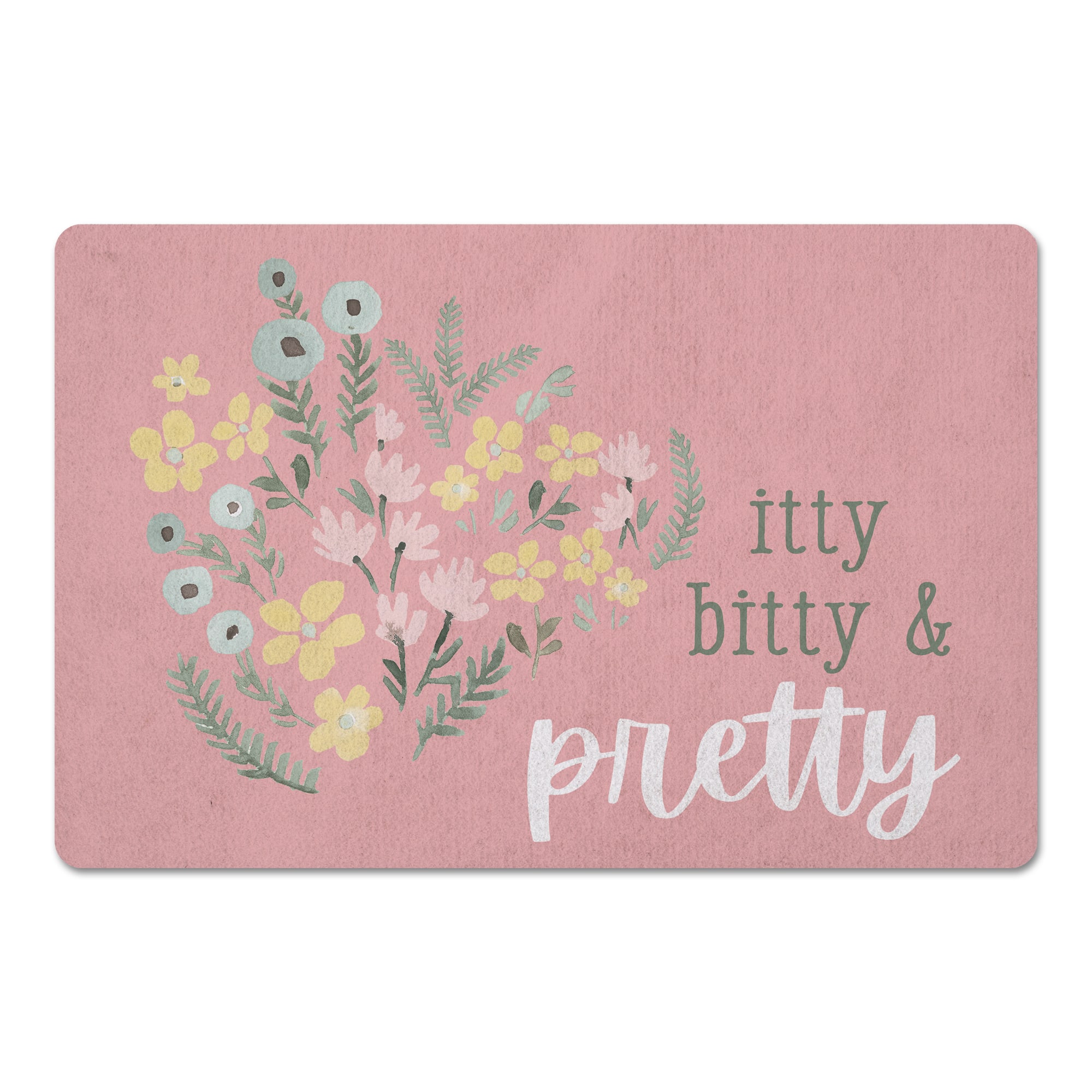 Itty Bitty And Pretty 18" x 27" Floor Mat