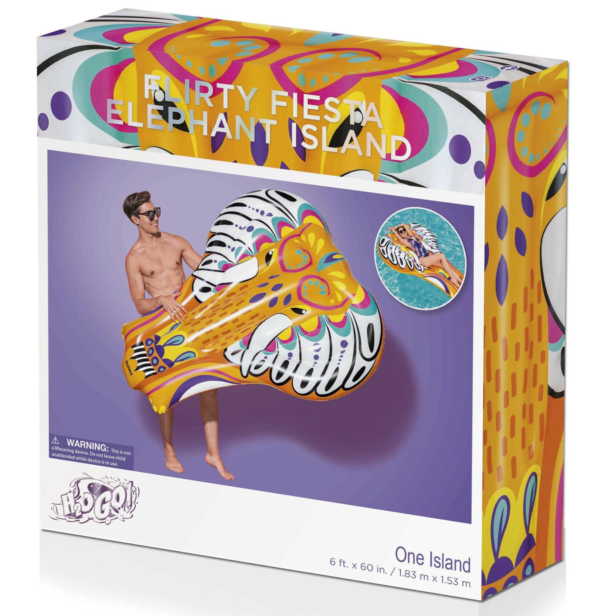 Bestway® H2OGO!® Flirty Fiesta Elephant Pool Float