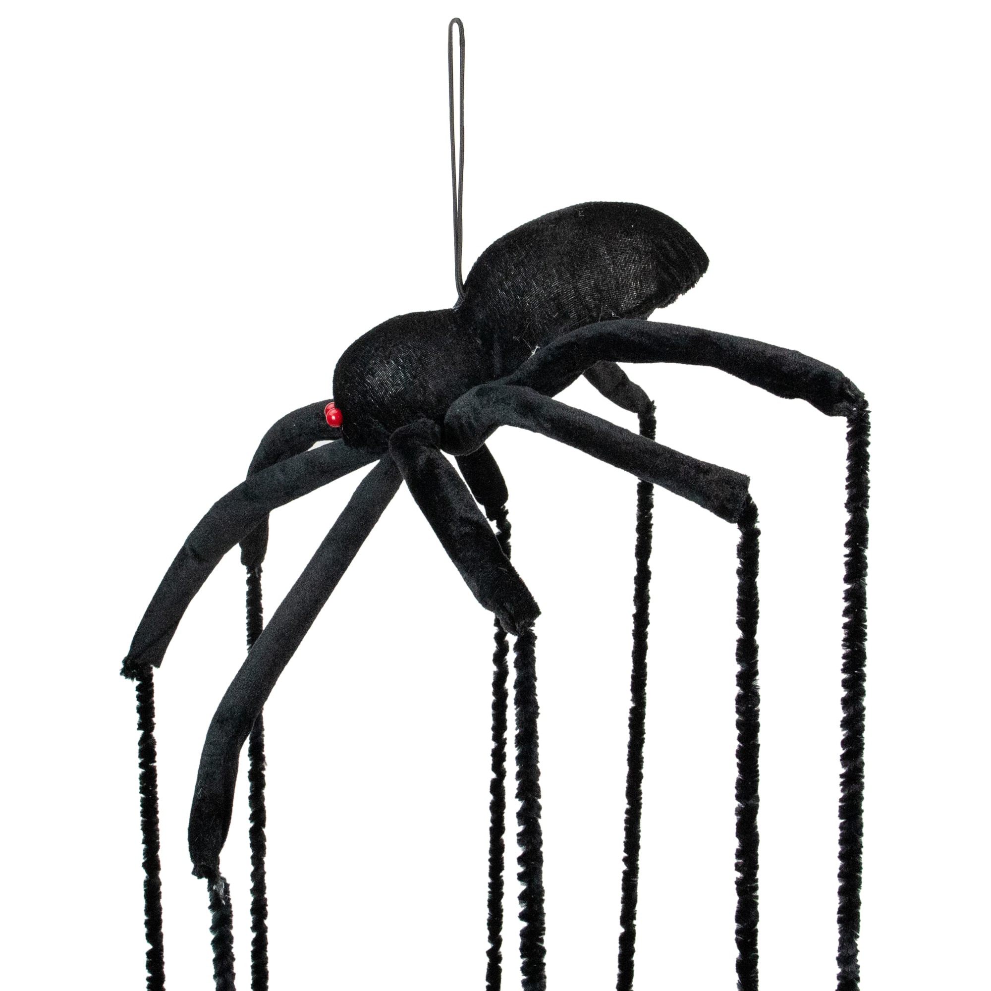 6ft. Black Long Legged Spider Halloween Decoration