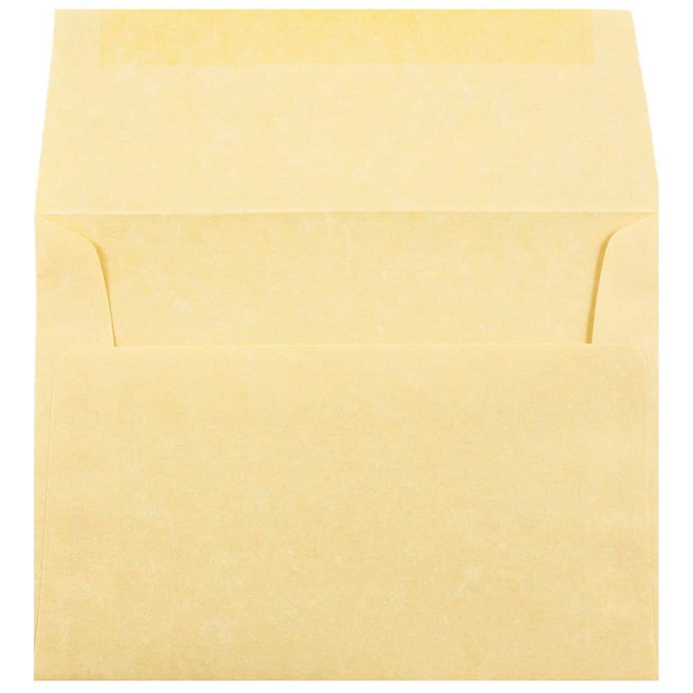 JAM Paper 4.75" x 6.5" Parchment Invitation Envelopes, 50ct.