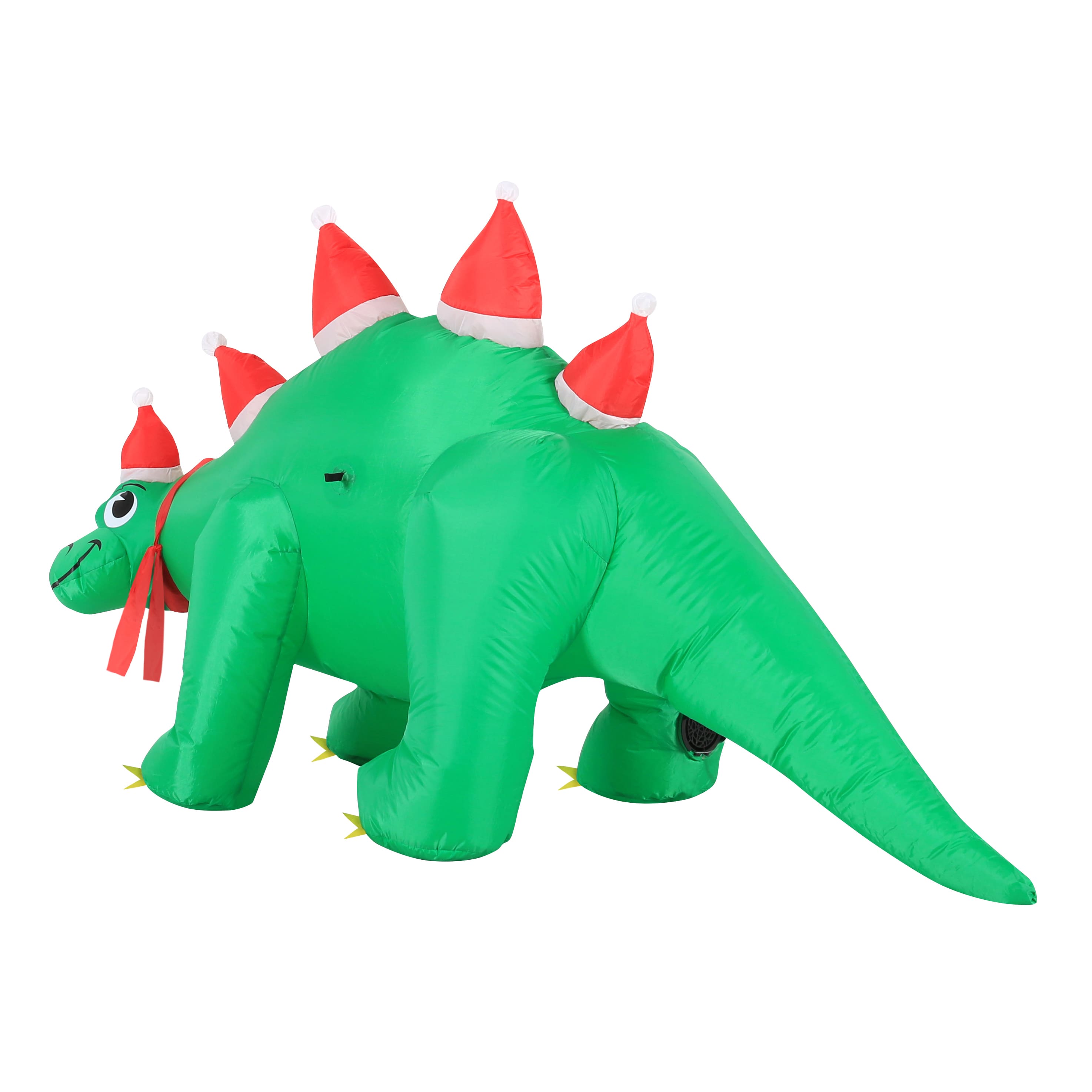 stegosaurus christmas lawn decoration