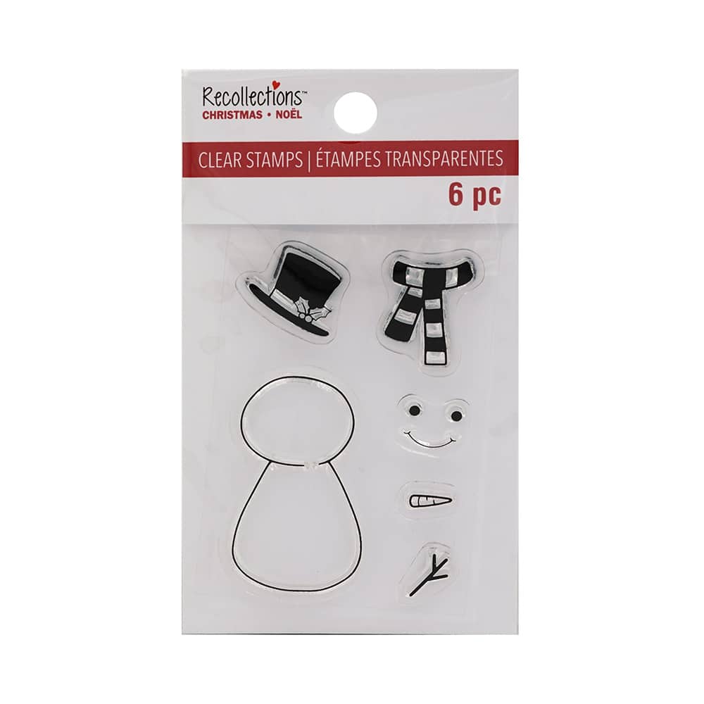 Snowman Clear Stamp Set by Recollections&#x2122;
