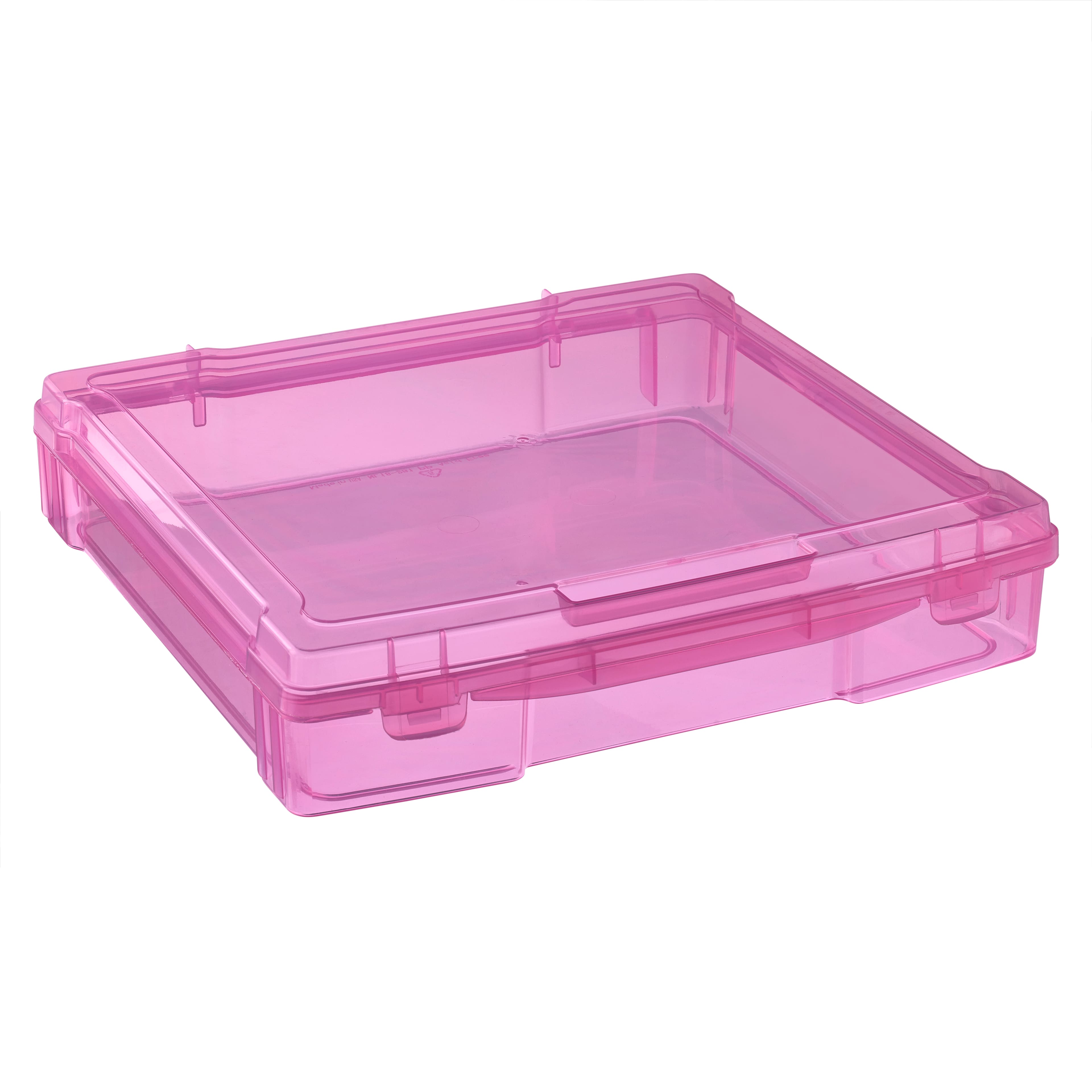12&#x22; x 12&#x22; Pink Storage Case by Simply Tidy&#xAE;