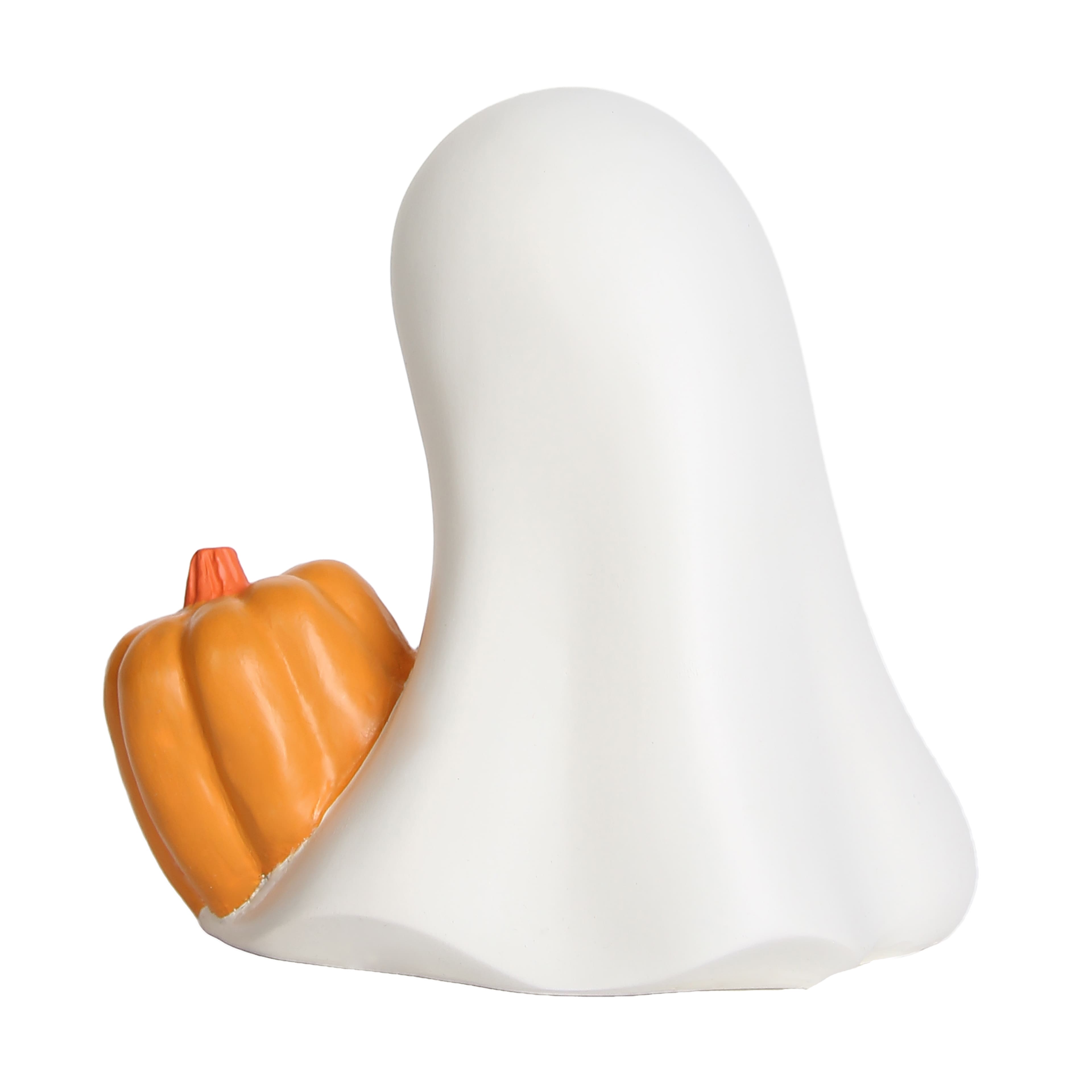 5&#x22; Ghost with Jack-O&#x27;-Lantern Tabletop D&#xE9;cor by Ashland&#xAE;