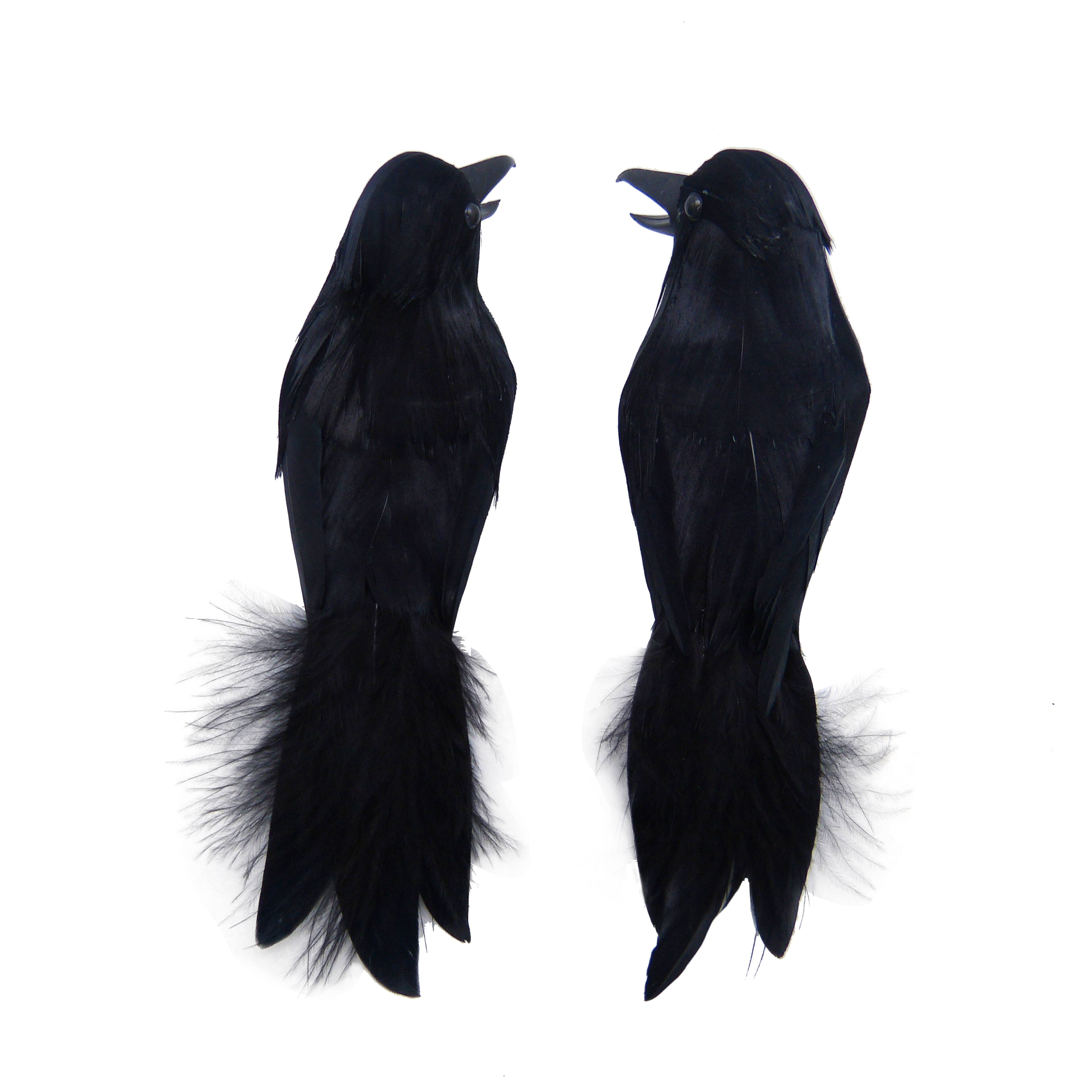 7.5&#x22; Black Crow Figurines, 2ct. by Ashland&#xAE;