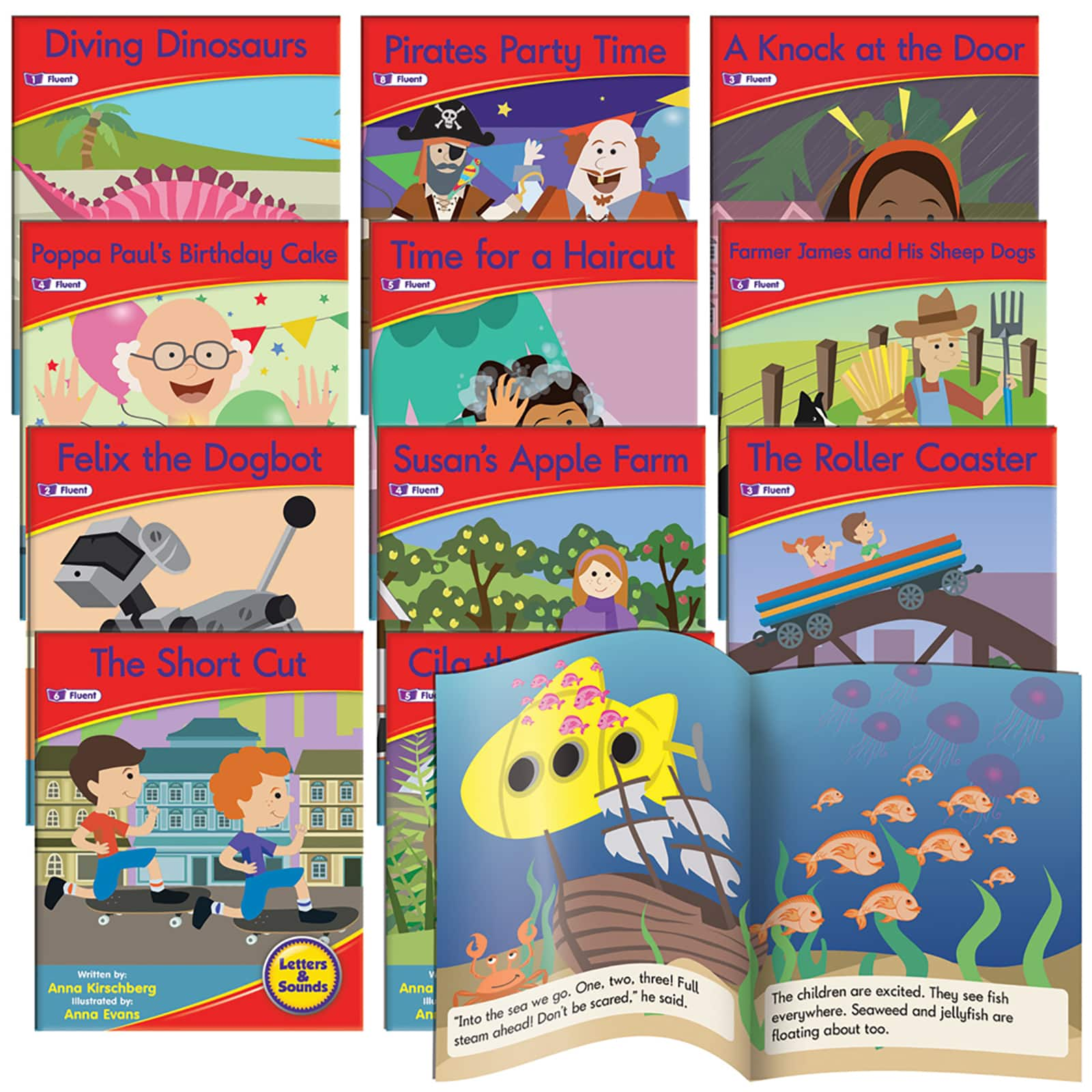 Junior Learning&#xAE; Letters &#x26; Sounds Phase 6 Set 1 Fiction