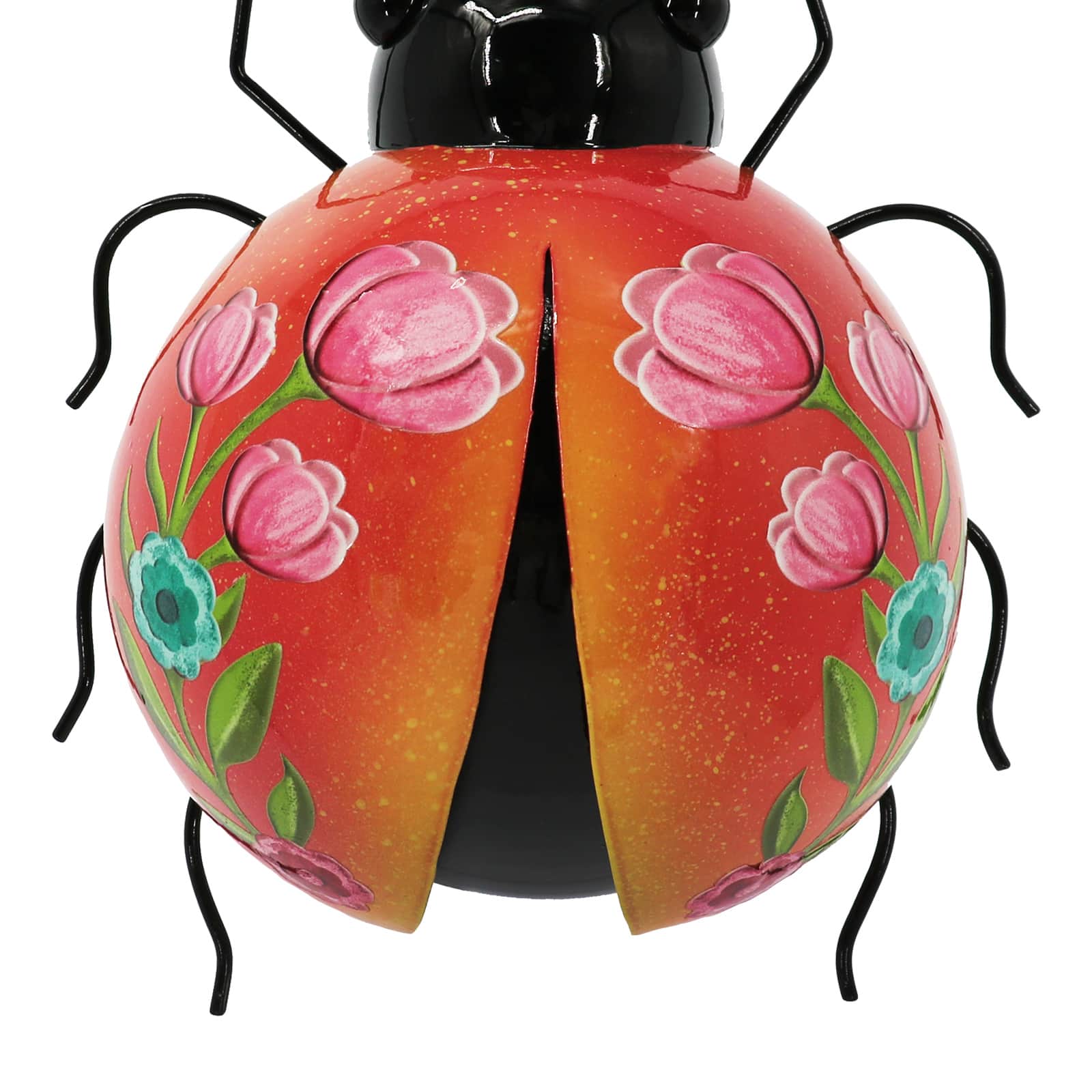 8&#x22; Orange &#x26; Pink Ladybug Wall D&#xE9;cor by Ashland&#xAE;