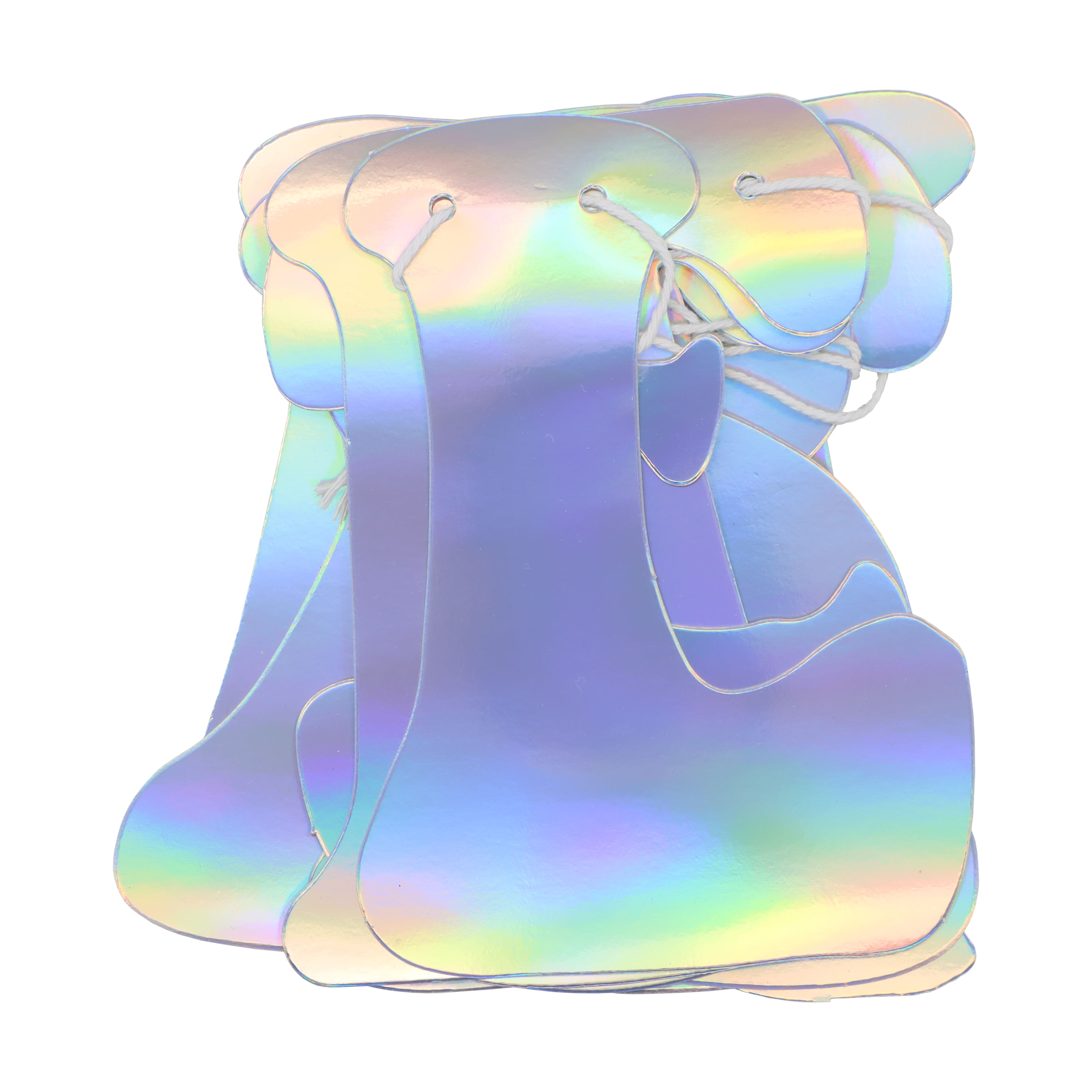 12 Pack: 6ft. Iridescent Let's Party Banner by Celebrate It™