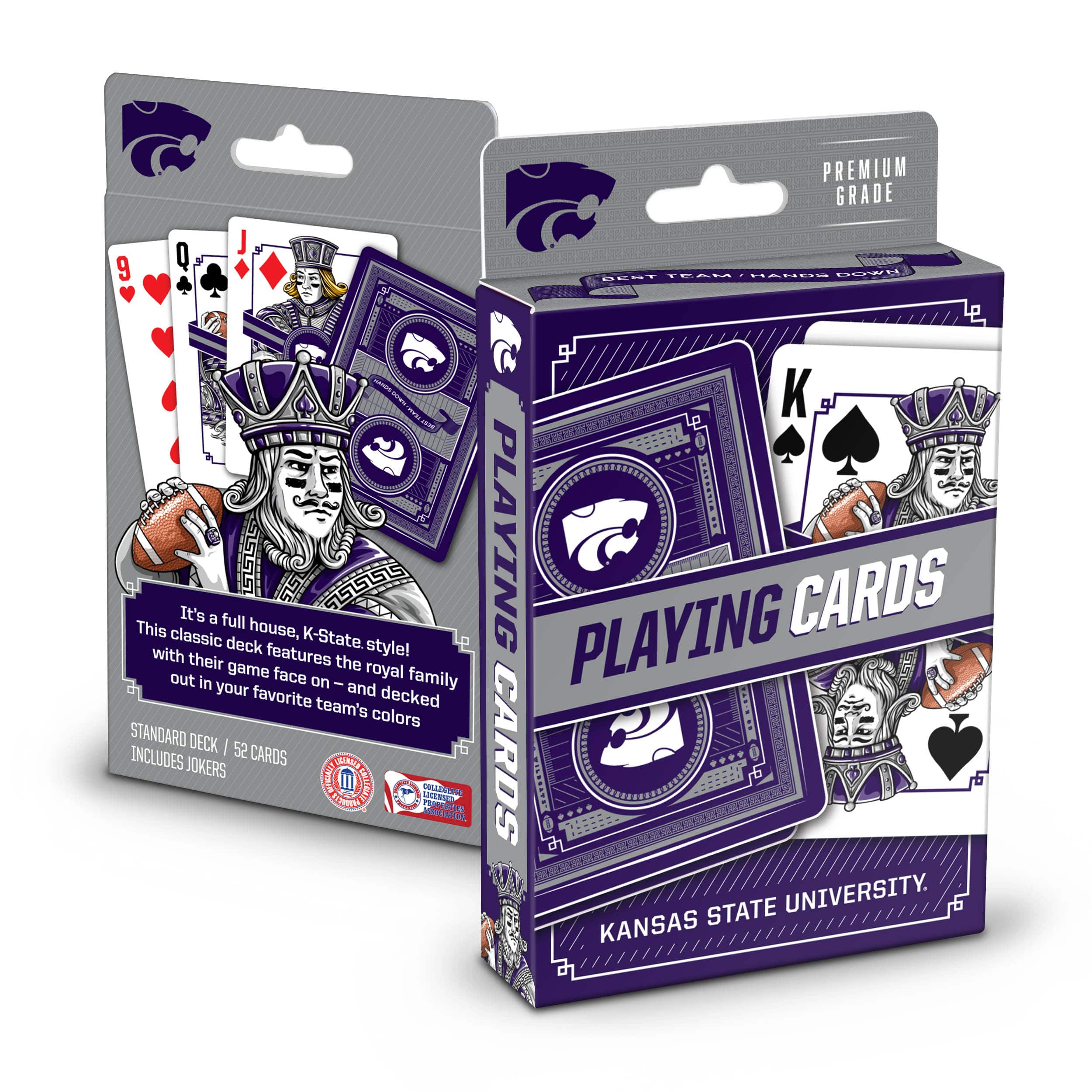 NCAA Classic Series Playing Cards By Youthefan in Kansas State Wildcats | 2.5" x 3.5" | Michaels®