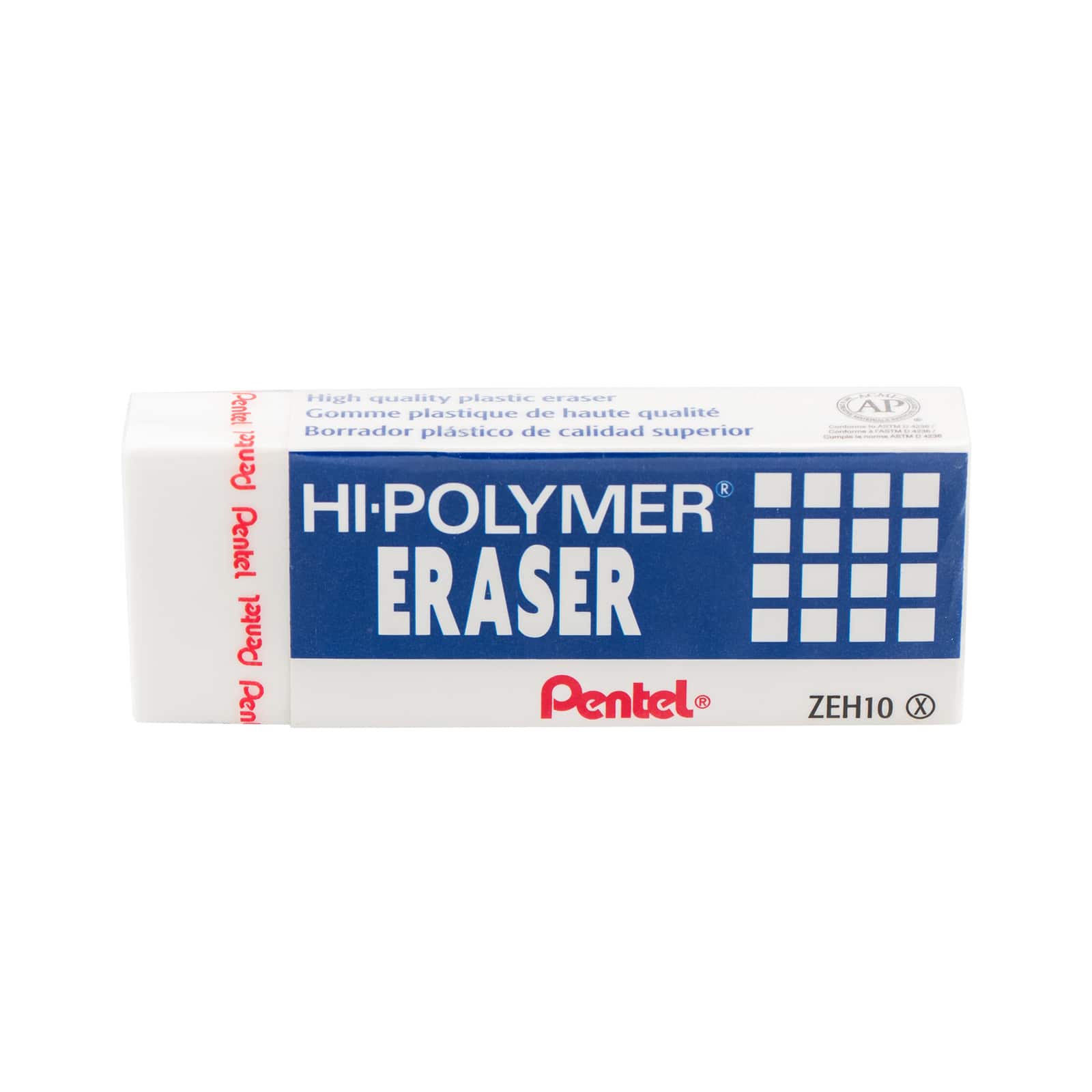 Pentel® Hi-Polymer® Erasers, 3ct.