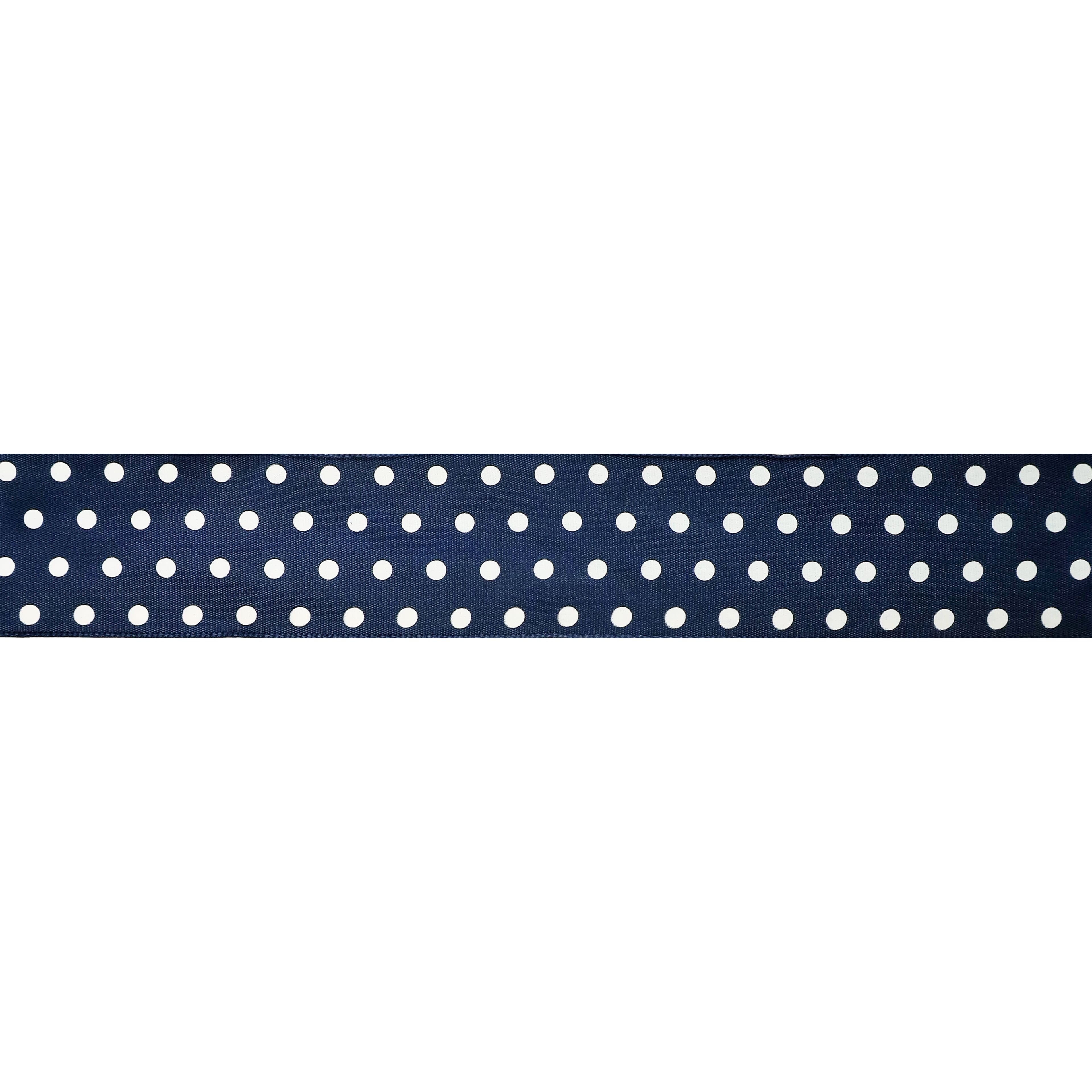 12 Pack: 1.5" x 3yd. Sheer Wired Polka Dot Ribbon by Celebrate It®