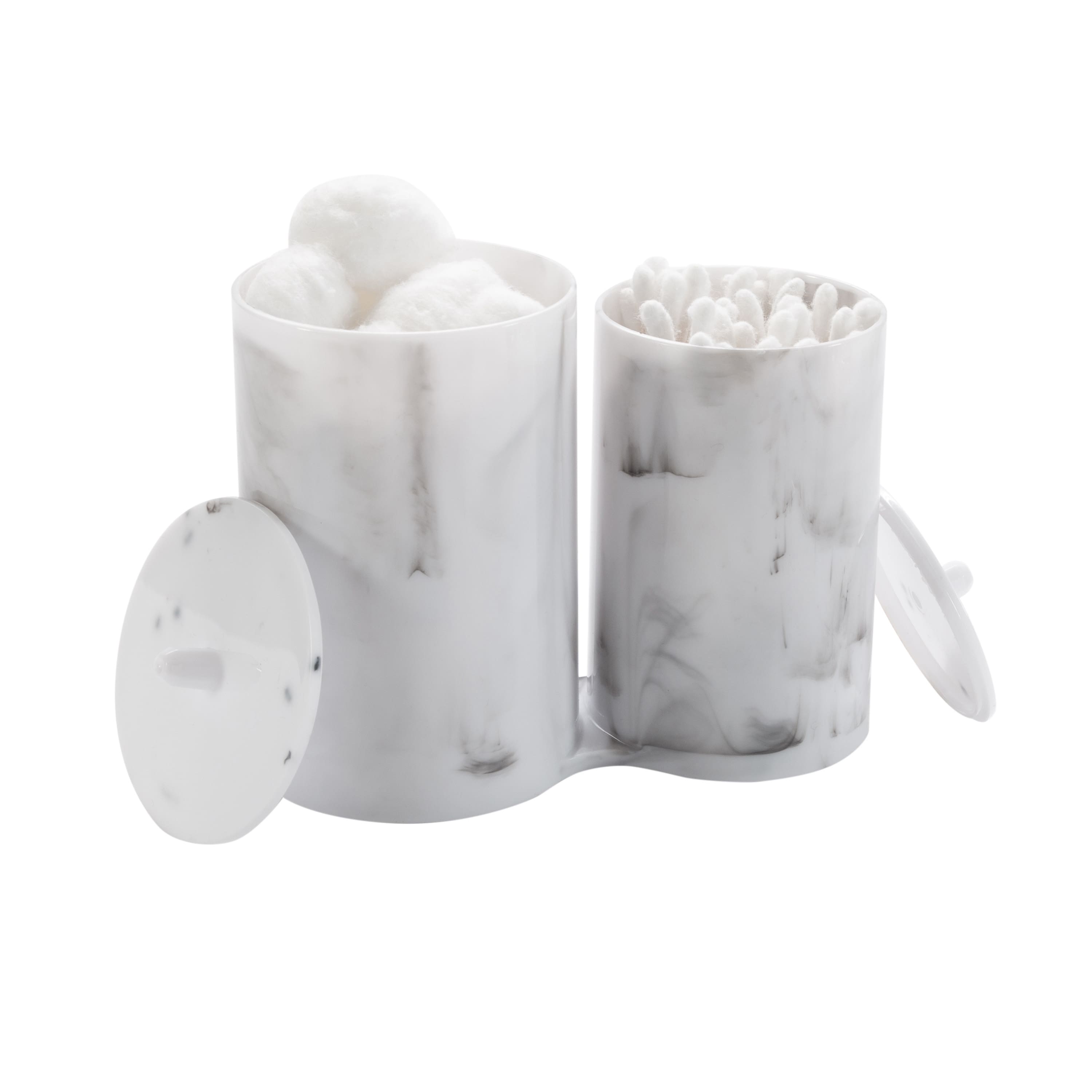 Simplify Q-Tip &#x26; Cotton Marble Holder