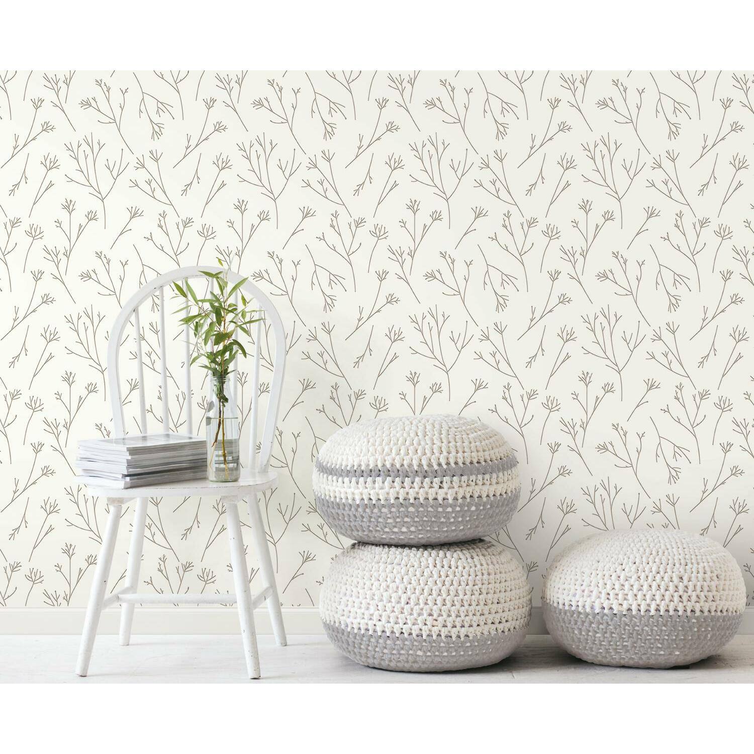 RoomMates Twigs Peel &#x26; Stick Wallpaper