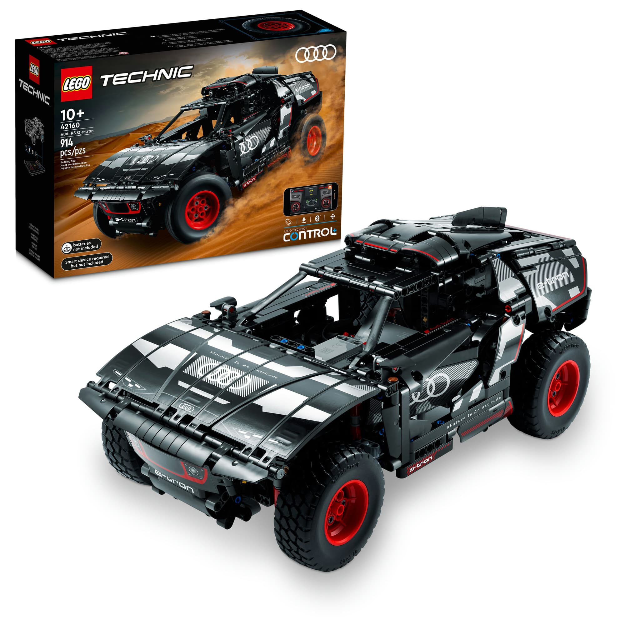 LEGO&#xAE; Technic&#x2122; Audi RS Q e-tron 42160 Building Toy Set (914 Pieces)