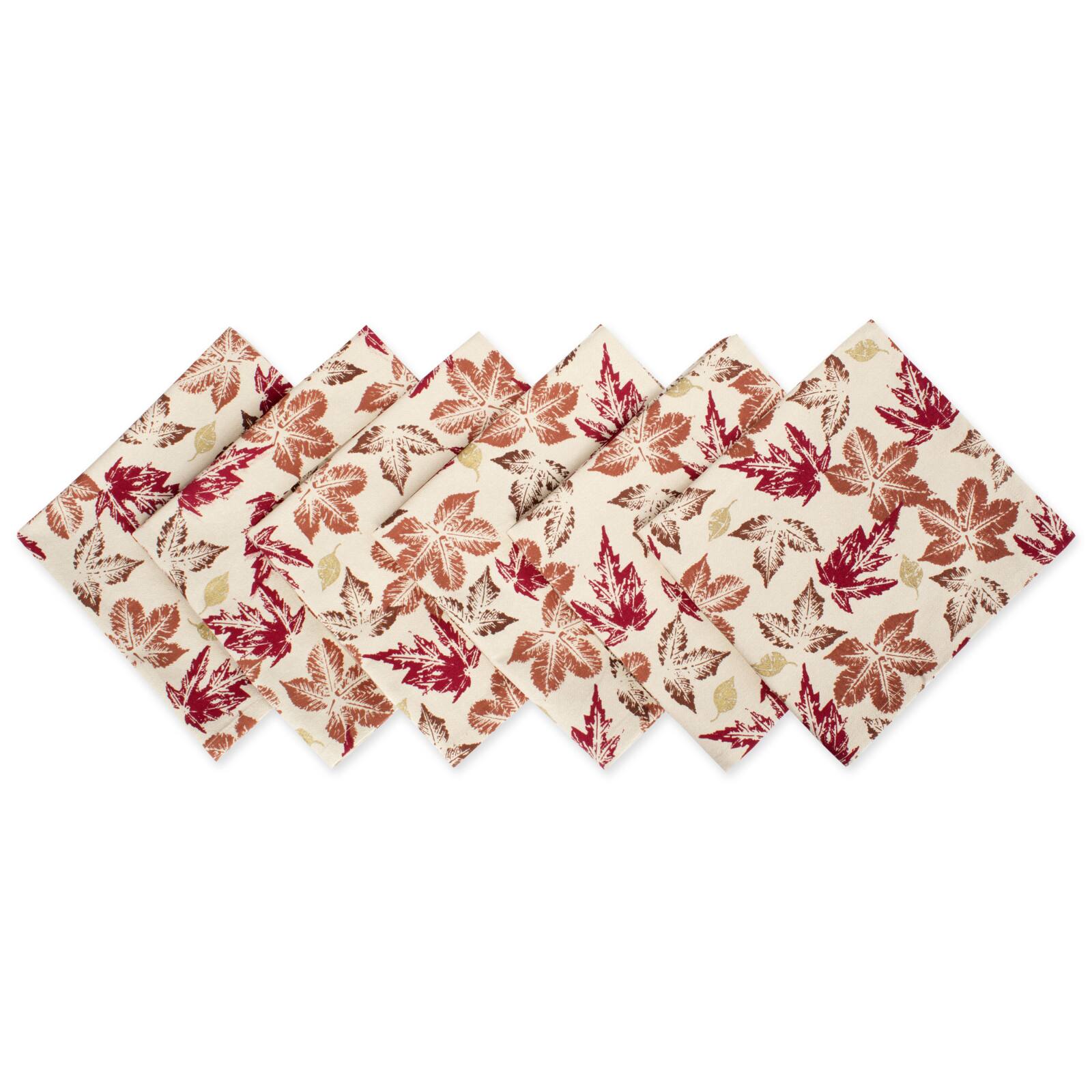 DII® Rustic Leaves Dinner Napkins, 6ct.