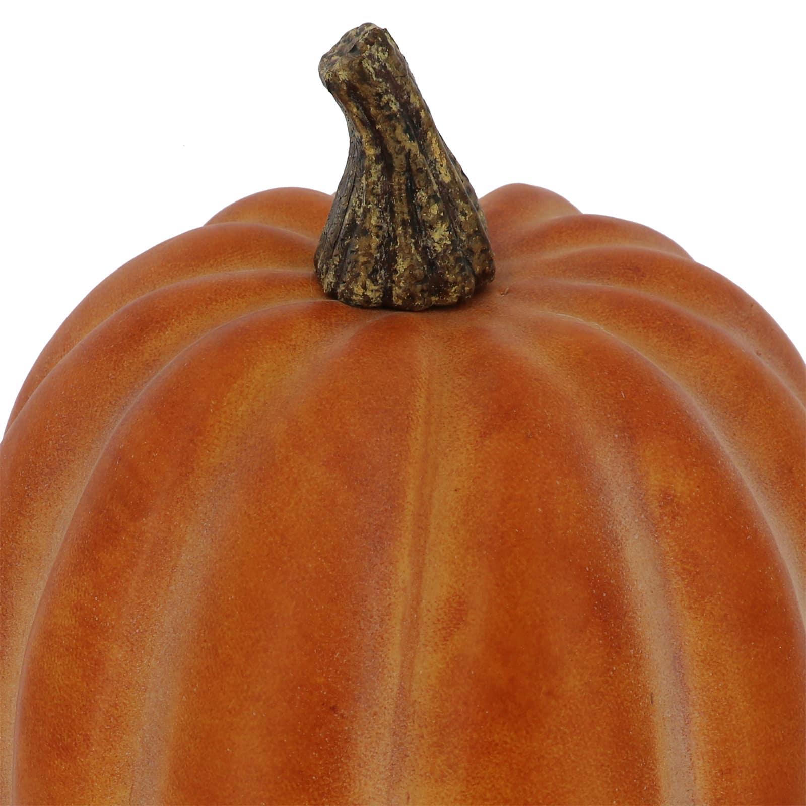 12&#x22; Tall Burnt Orange Decorative Pumpkin by Ashland&#xAE;