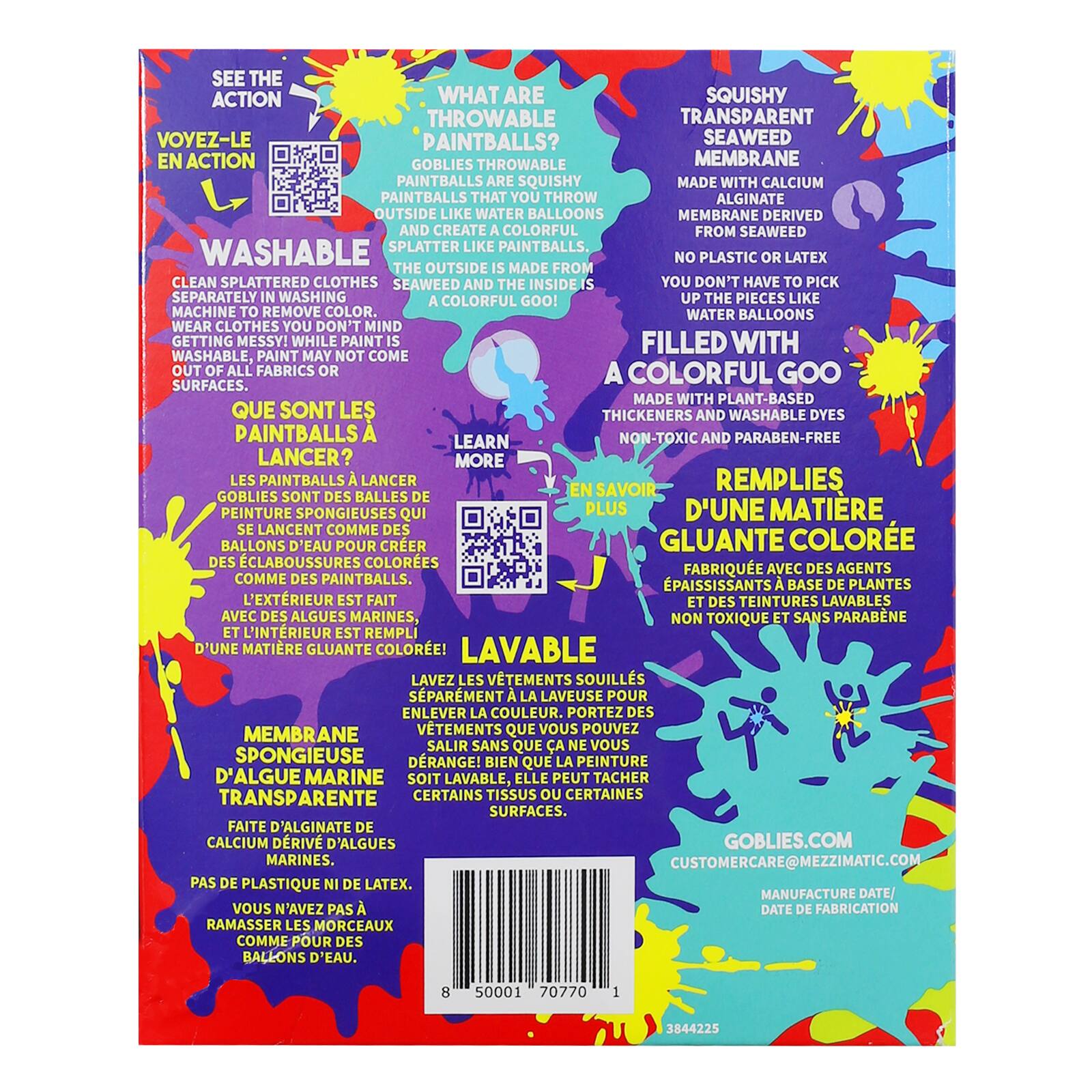 Goblies&#xAE; Throwable Paintballs