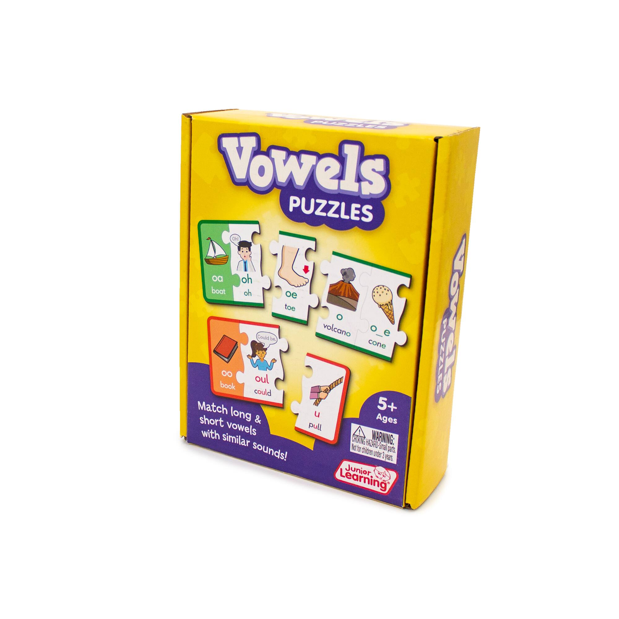 Junior Learning® Vowel Puzzles