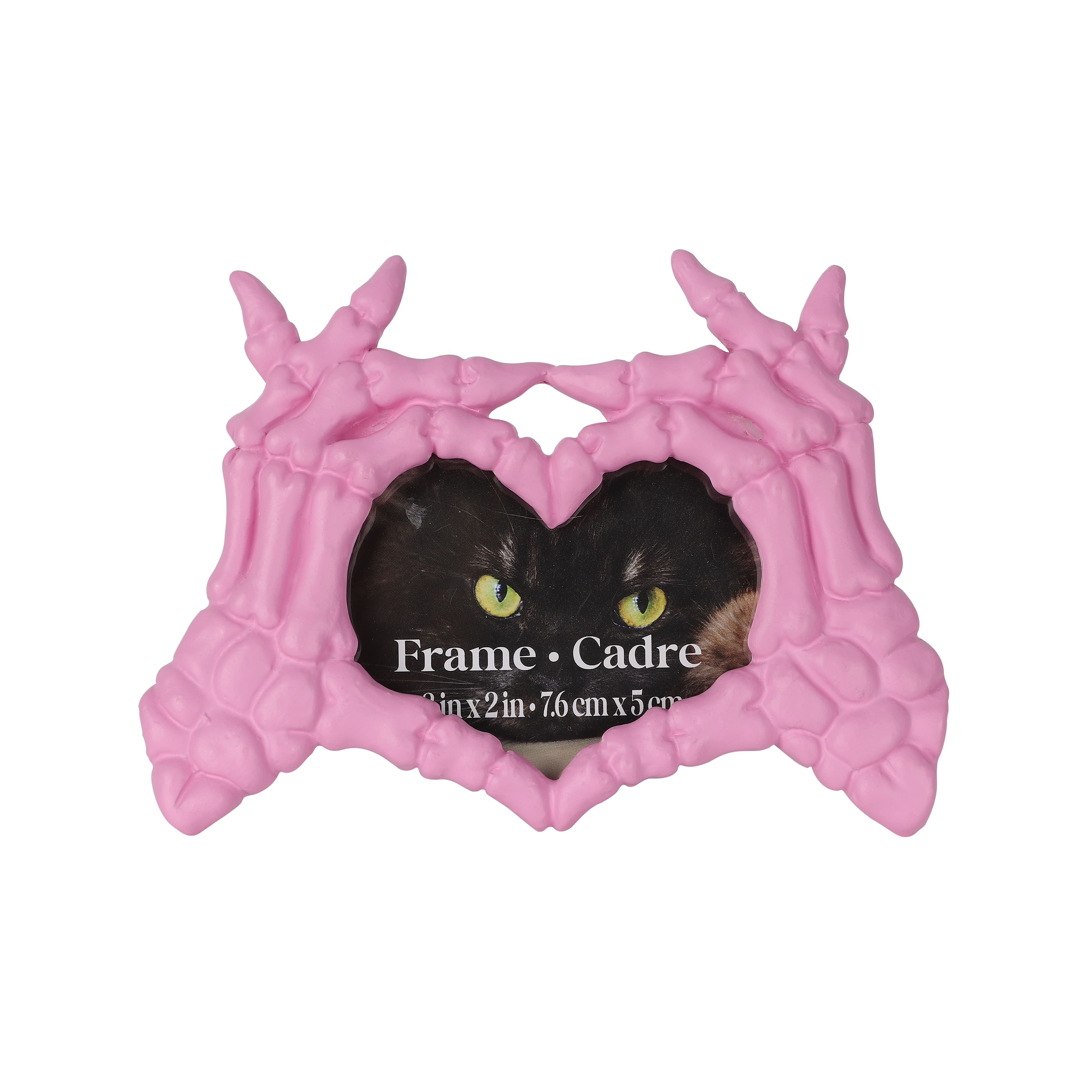 Assorted 3" x 2" Skeletal Hands Heart Tabletop Frame by Ashland®