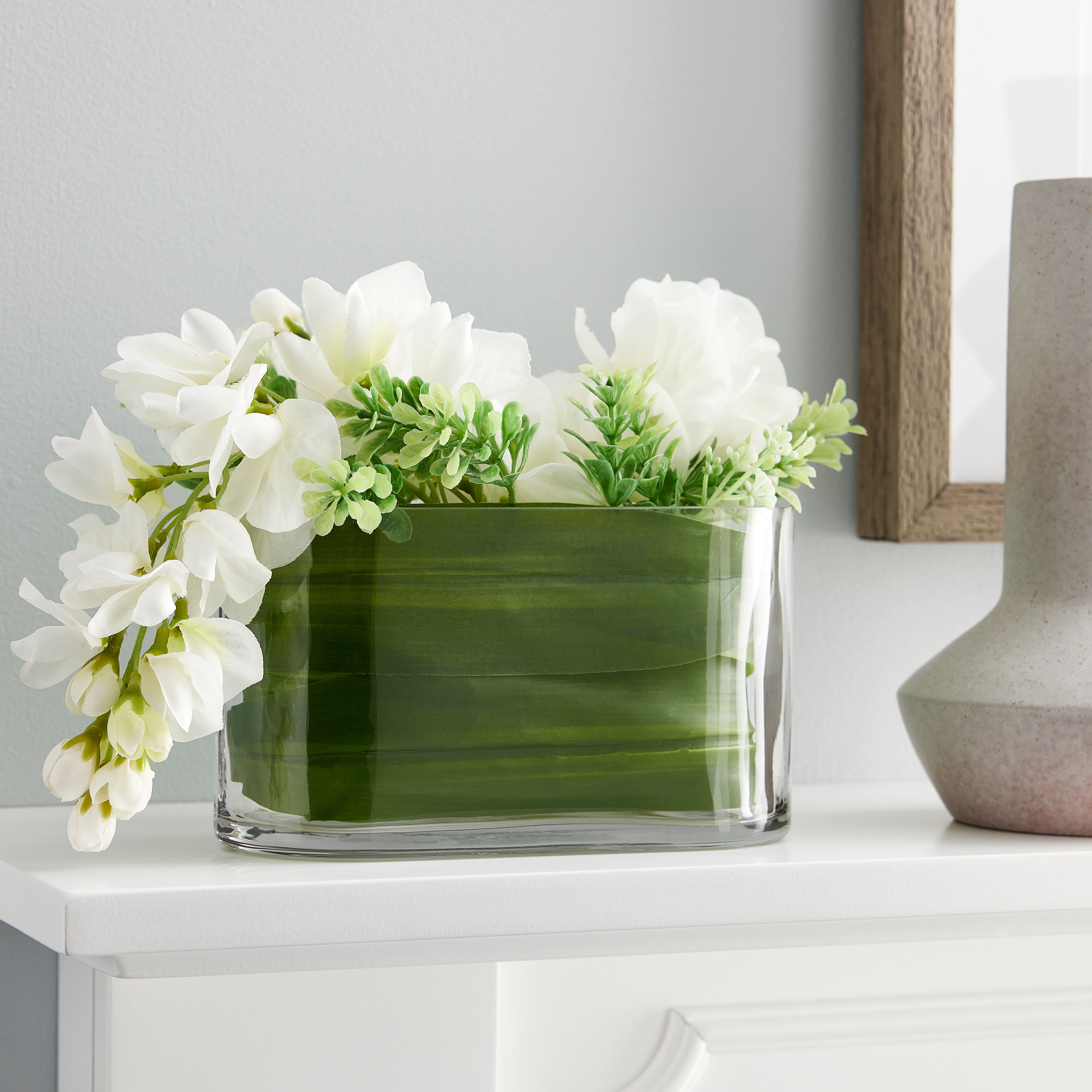 Oval Glass Vase By Ashland®