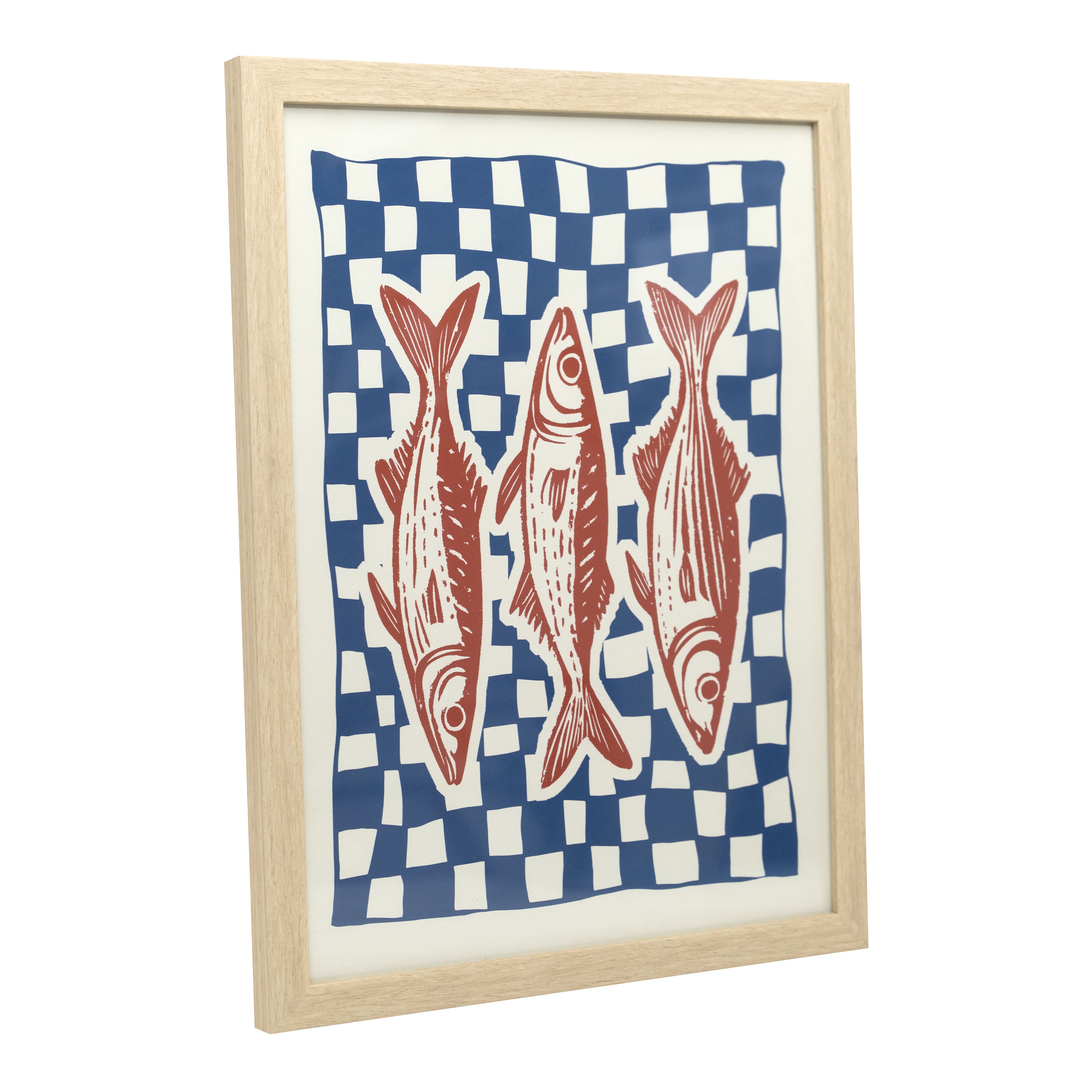 12&#x22; x 16&#x22; Red Fish Framed Wall D&#xE9;cor by Ashland&#xAE;