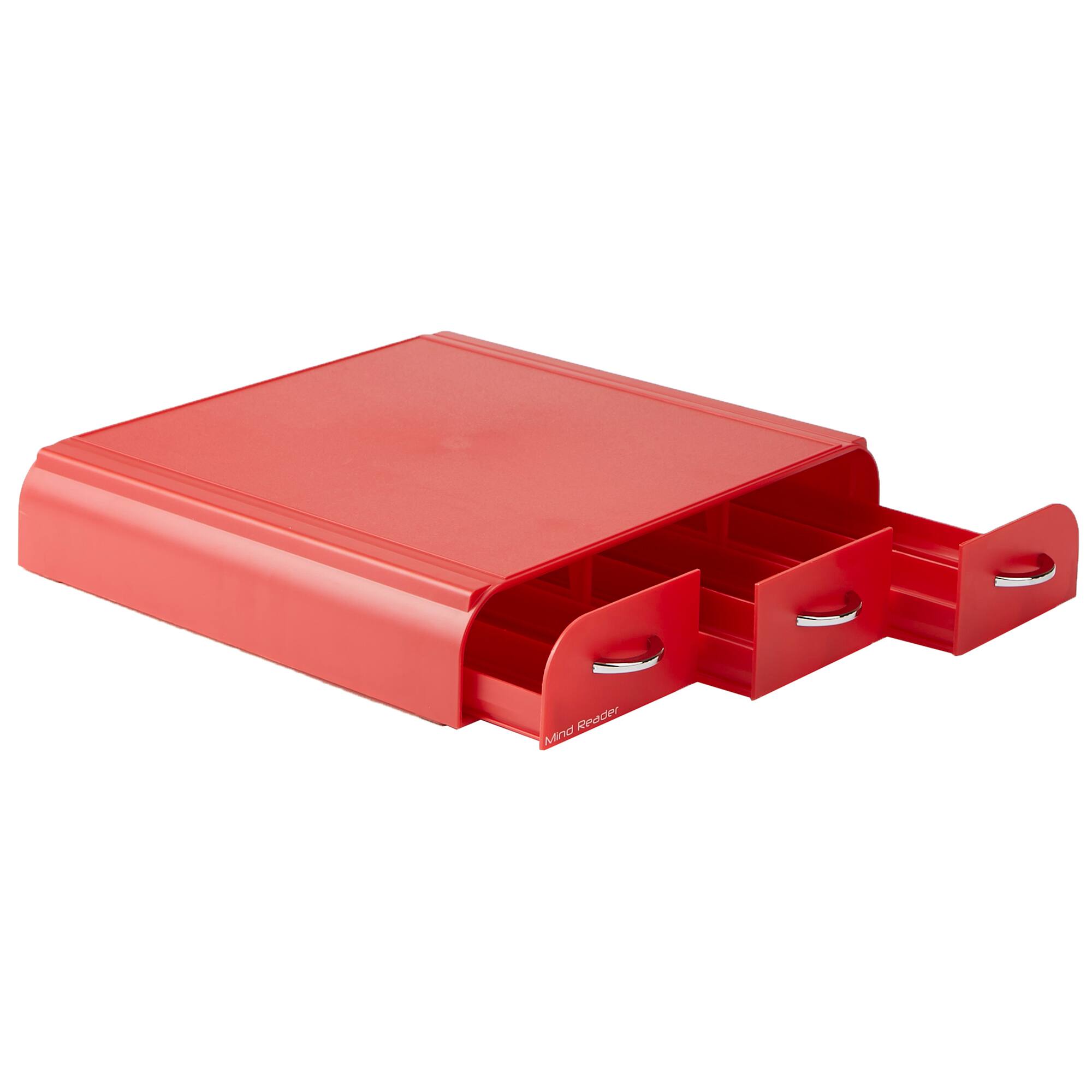 Mind Reader Red Coffee Pod Drawer