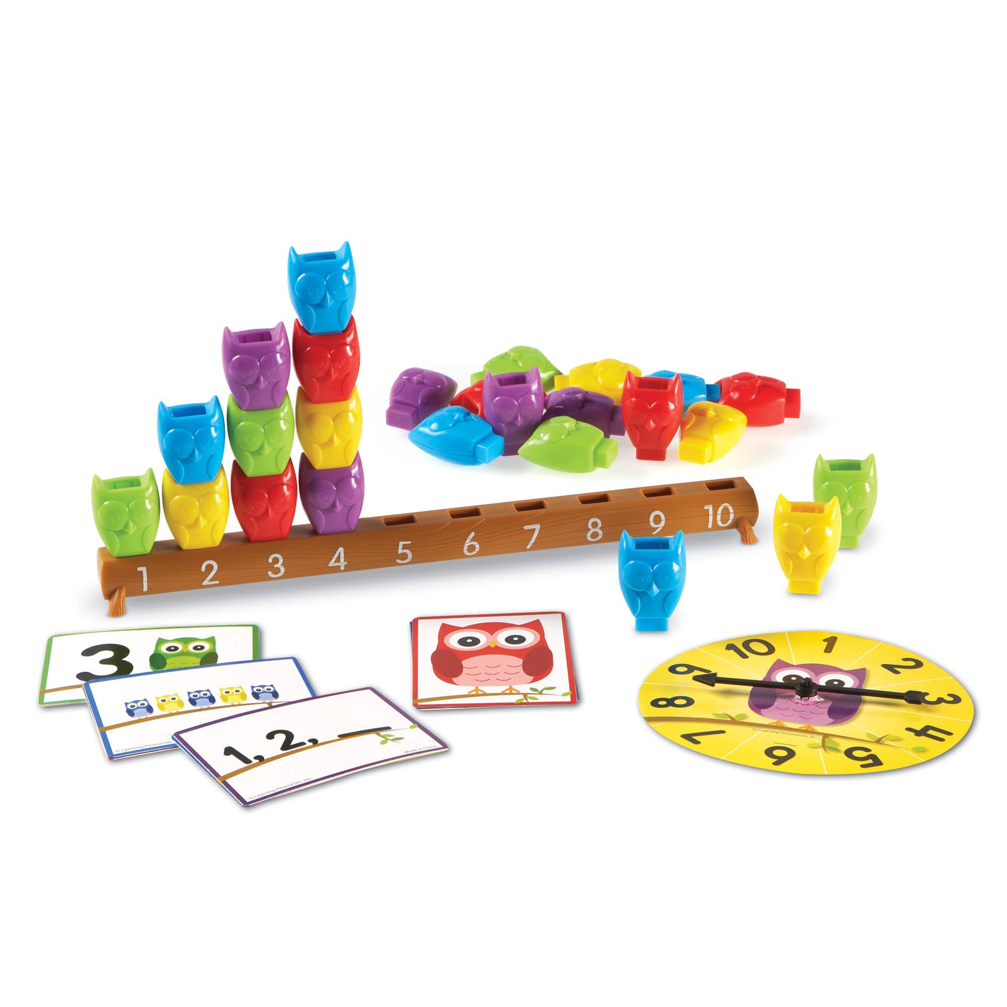 Learning Resources 1 to 10 Counting Owls Activity Set