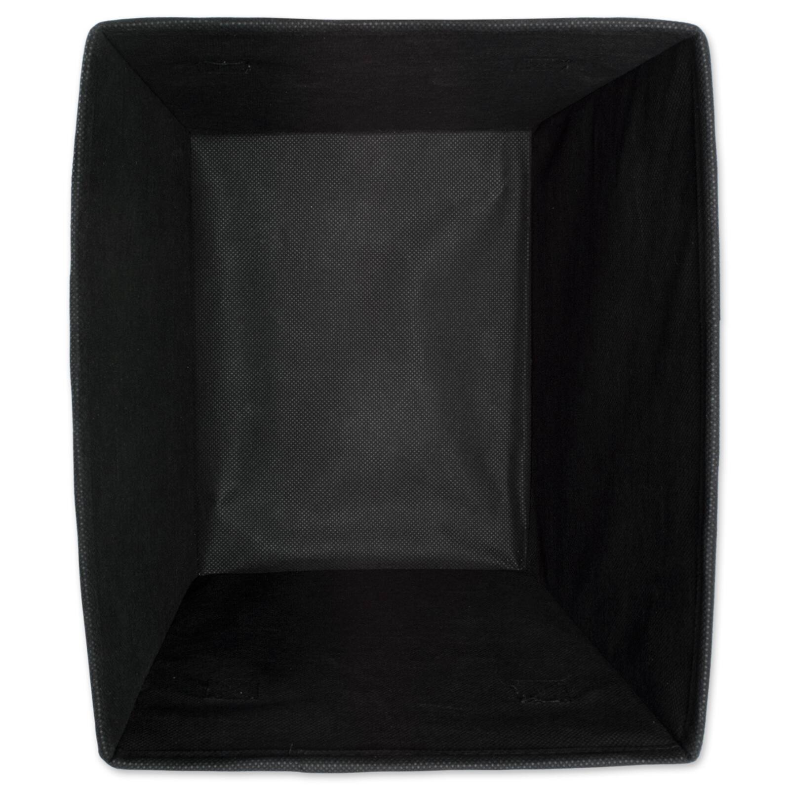 DII&#xAE; Black Marble Trapezoid Mixed Laundy Bin Set, 4ct.