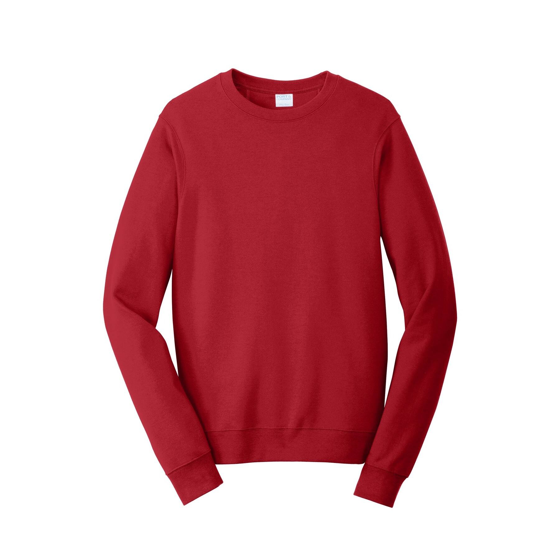 Port & Company® Fan Favorite™ Fleece Crewneck Sweatshirt