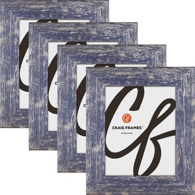 4 ct Craig Frames American Barn Independence Blue Picture Frame | 7" x 10" | Michaels®