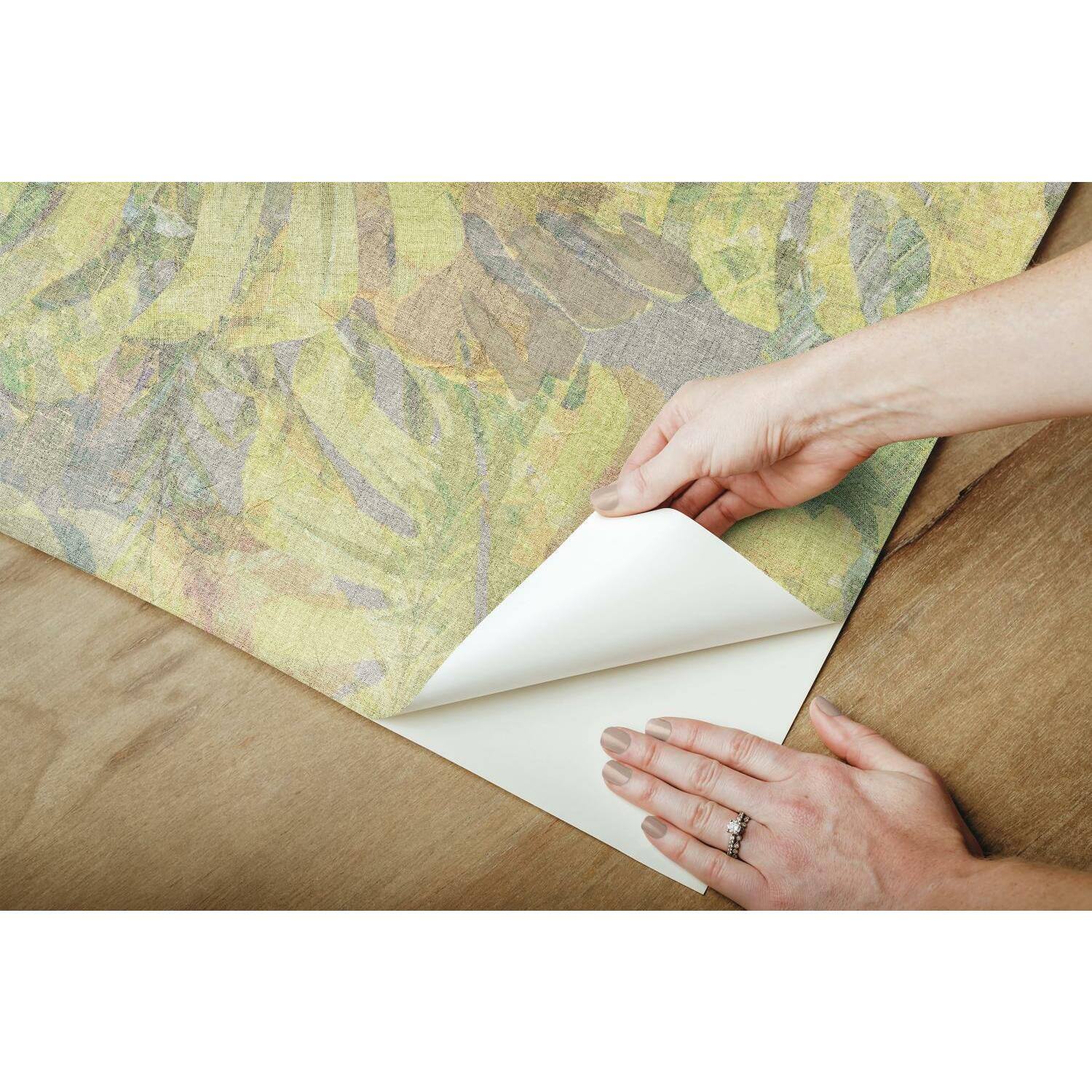 RoomMates Jungle Leaf Canopy Peel & Stick Wallpaper