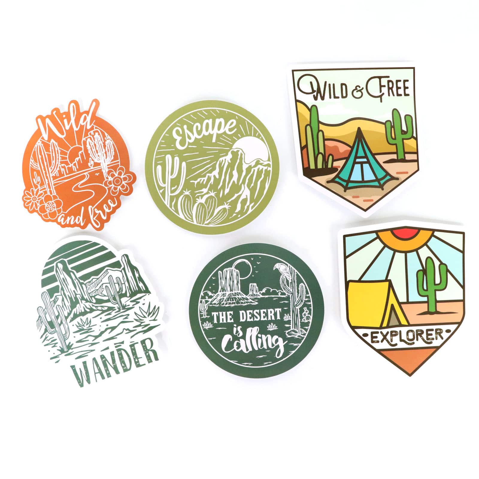 Desert Vinyl Die Cut Stickers by Recollections&#x2122;