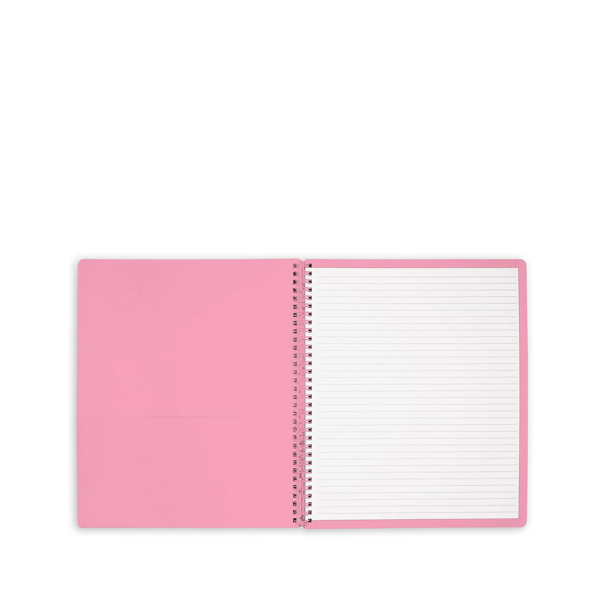 Steel Mill &#x26; Co.&#xAE; Mosaic Floral Large Spiral Notebook