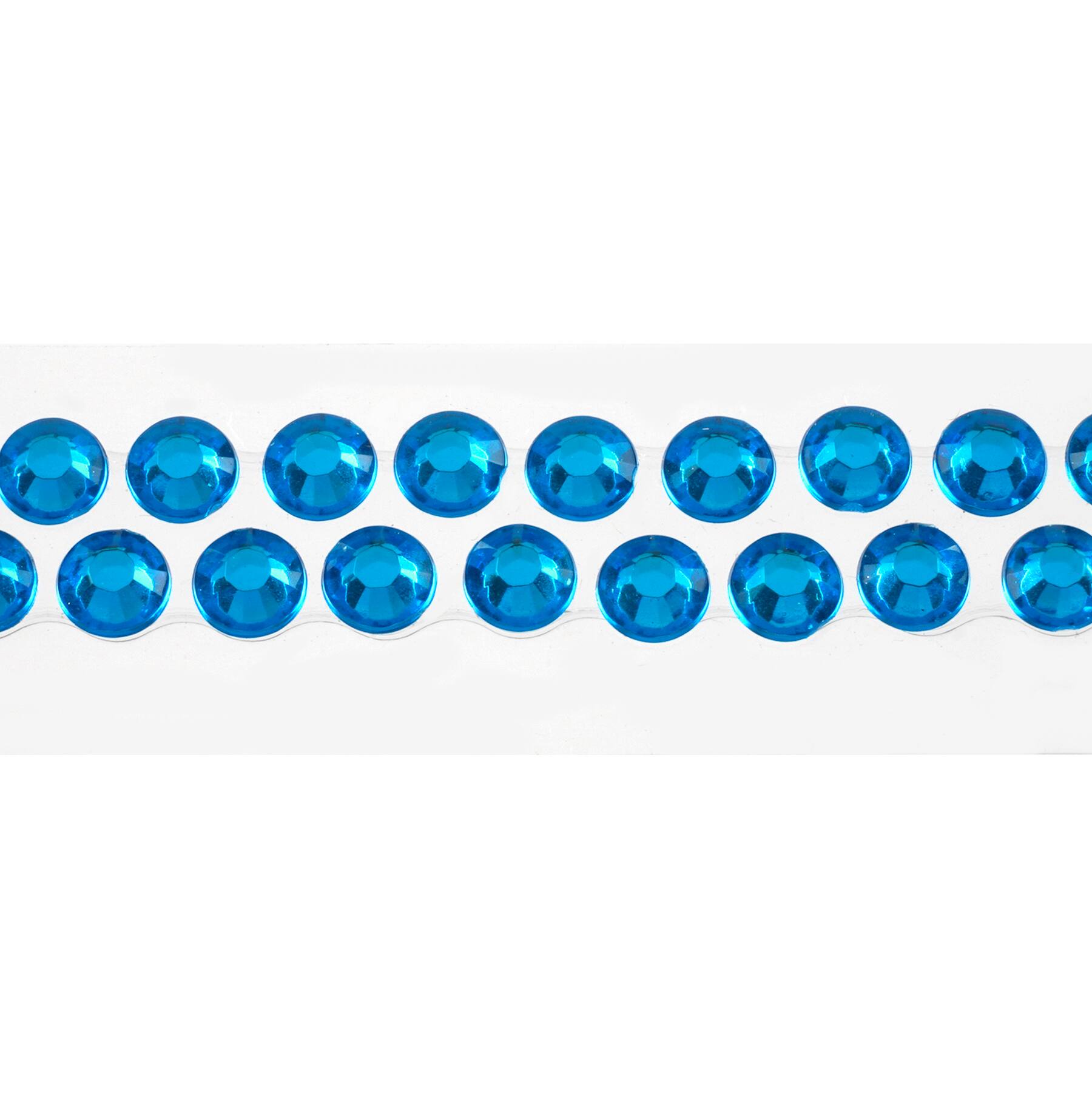 12 Pack: Bling on a Roll™ Blue Rhinestone Adhesives by Recollections™