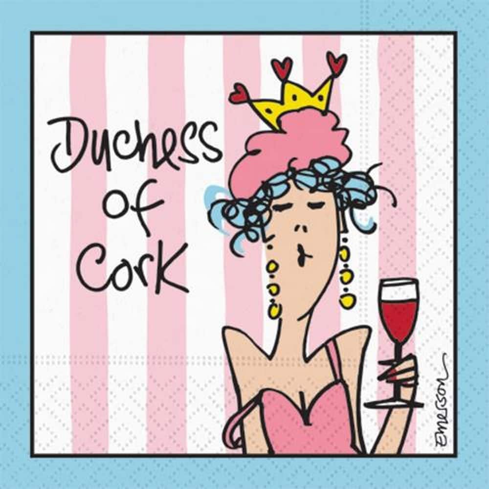 JAM Paper Duchess of Cork Cocktail Napkins, 40ct.