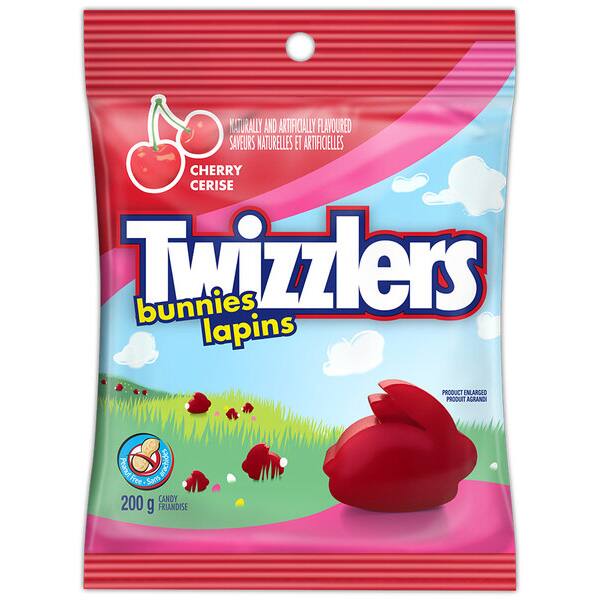 Twizzlers Easter Bunnies Cherry Flavored Candy | Michaels