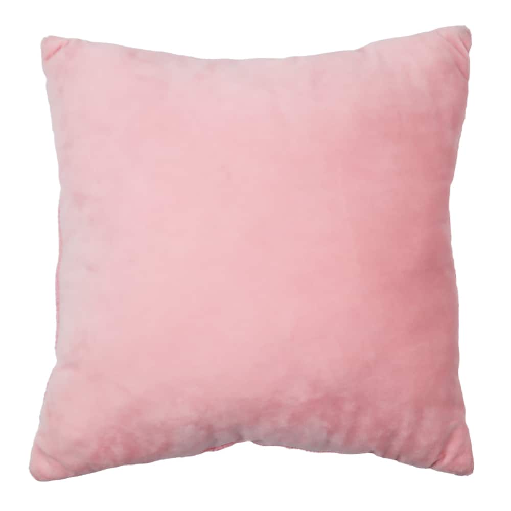 16&#x22; Pink Better Not Pout Throw Pillow by Ashland&#xAE;
