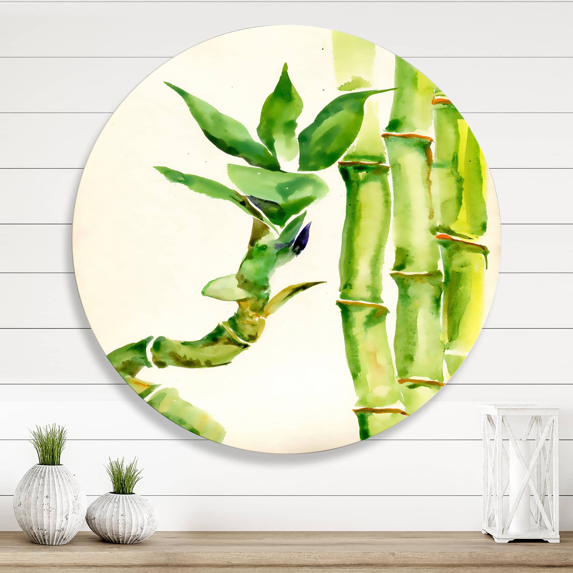 Designart - Bamboo Branches In The Forest VI