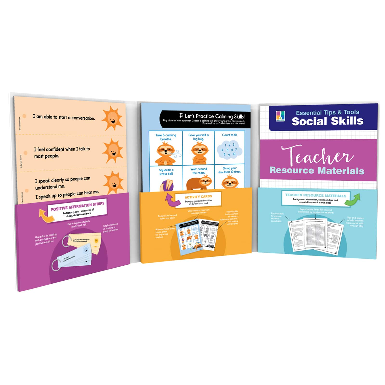 Carson Dellosa&#xAE; Essential Tips &#x26; Tools: Social Skills Classroom Kit, Grade PK-8